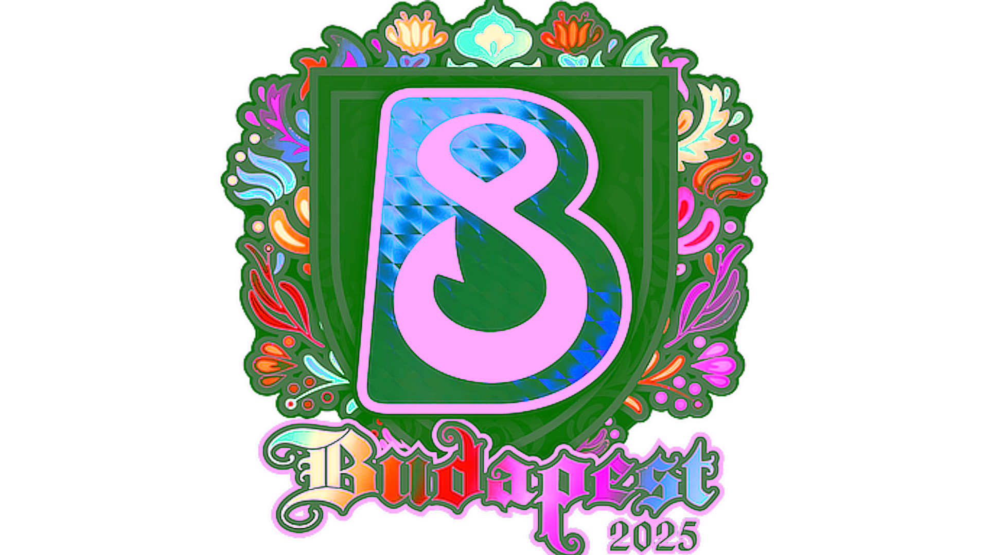 Anzeige für Sticker | B8 (Holo) | Budapest 2025