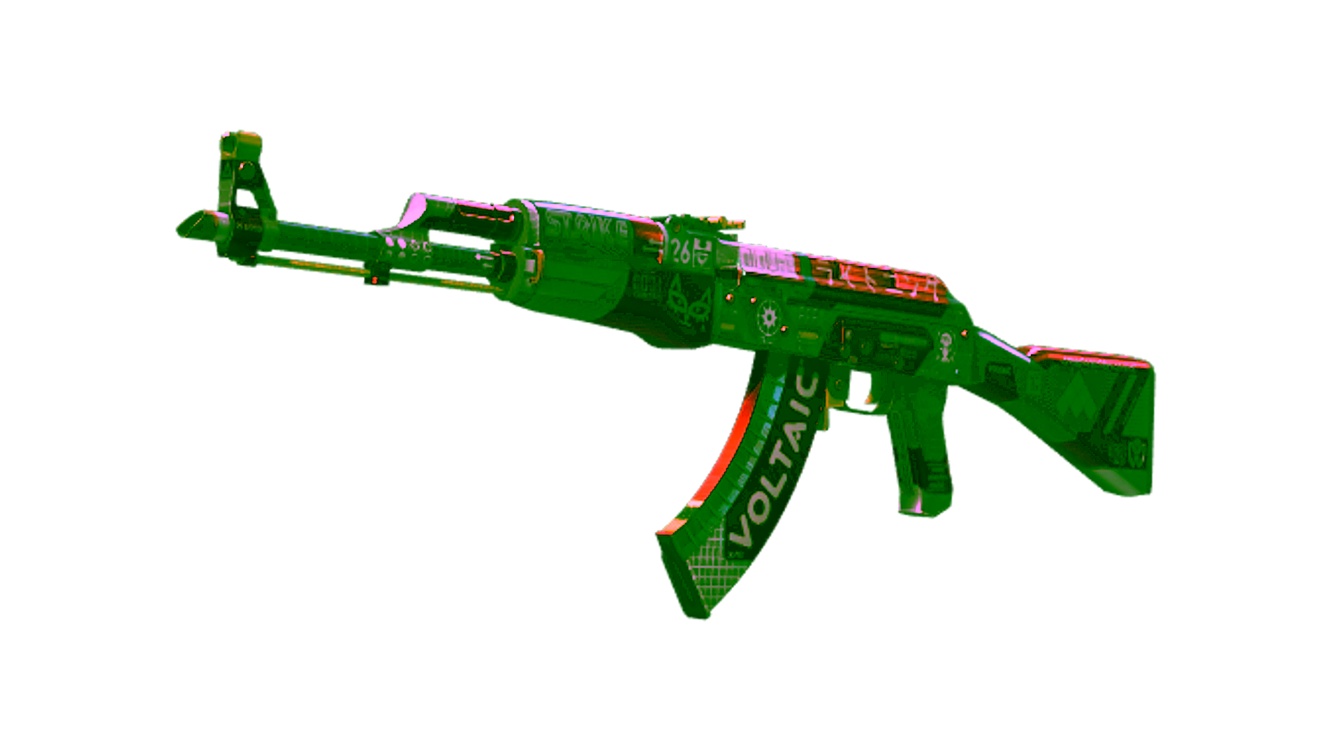 Display for AK-47 | Bloodsport (Minimal Wear)