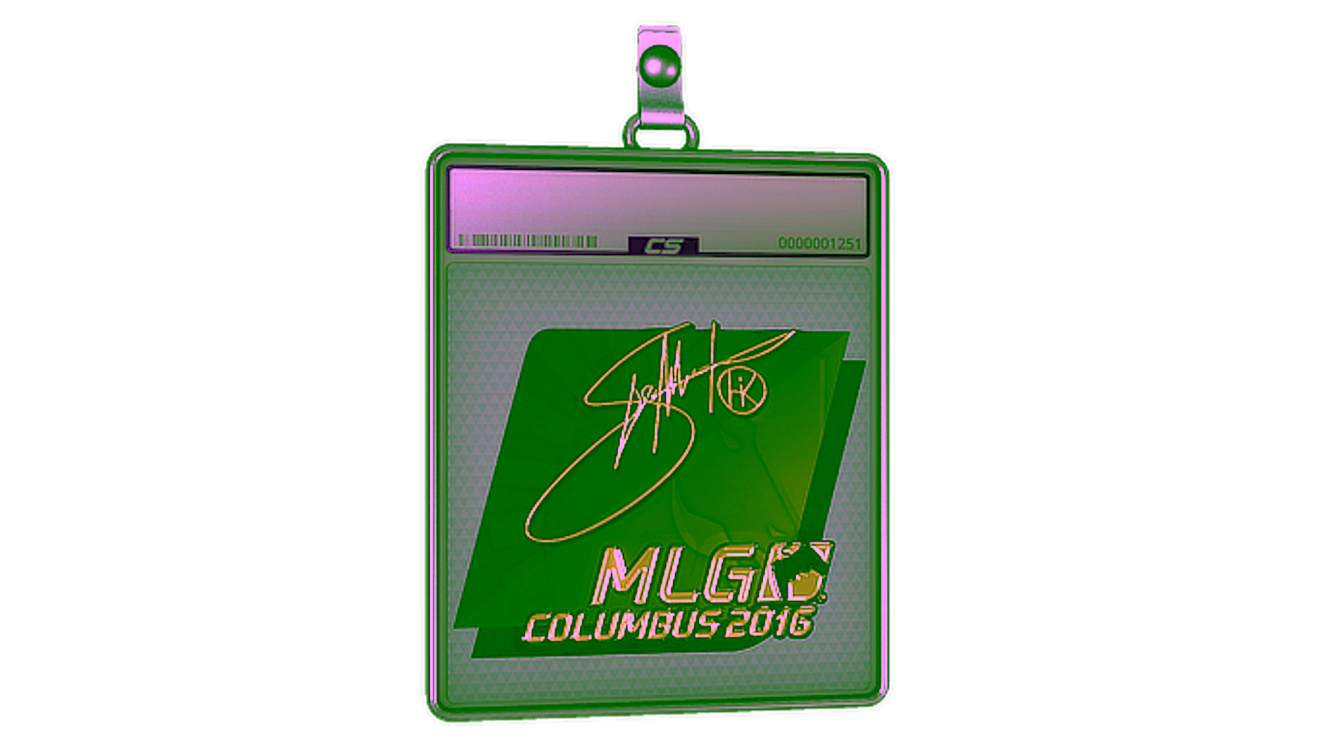 Display for Sticker Slab | Hiko (Gold) | MLG Columbus 2016