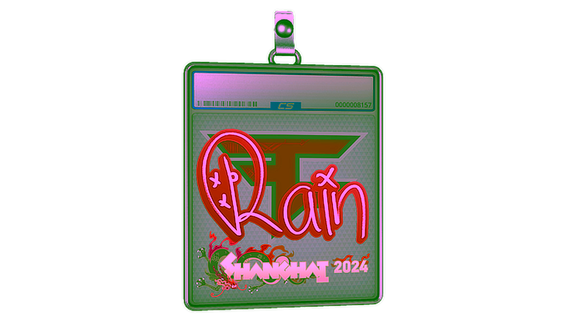 Display for Sticker Slab | rain | Shanghai 2024