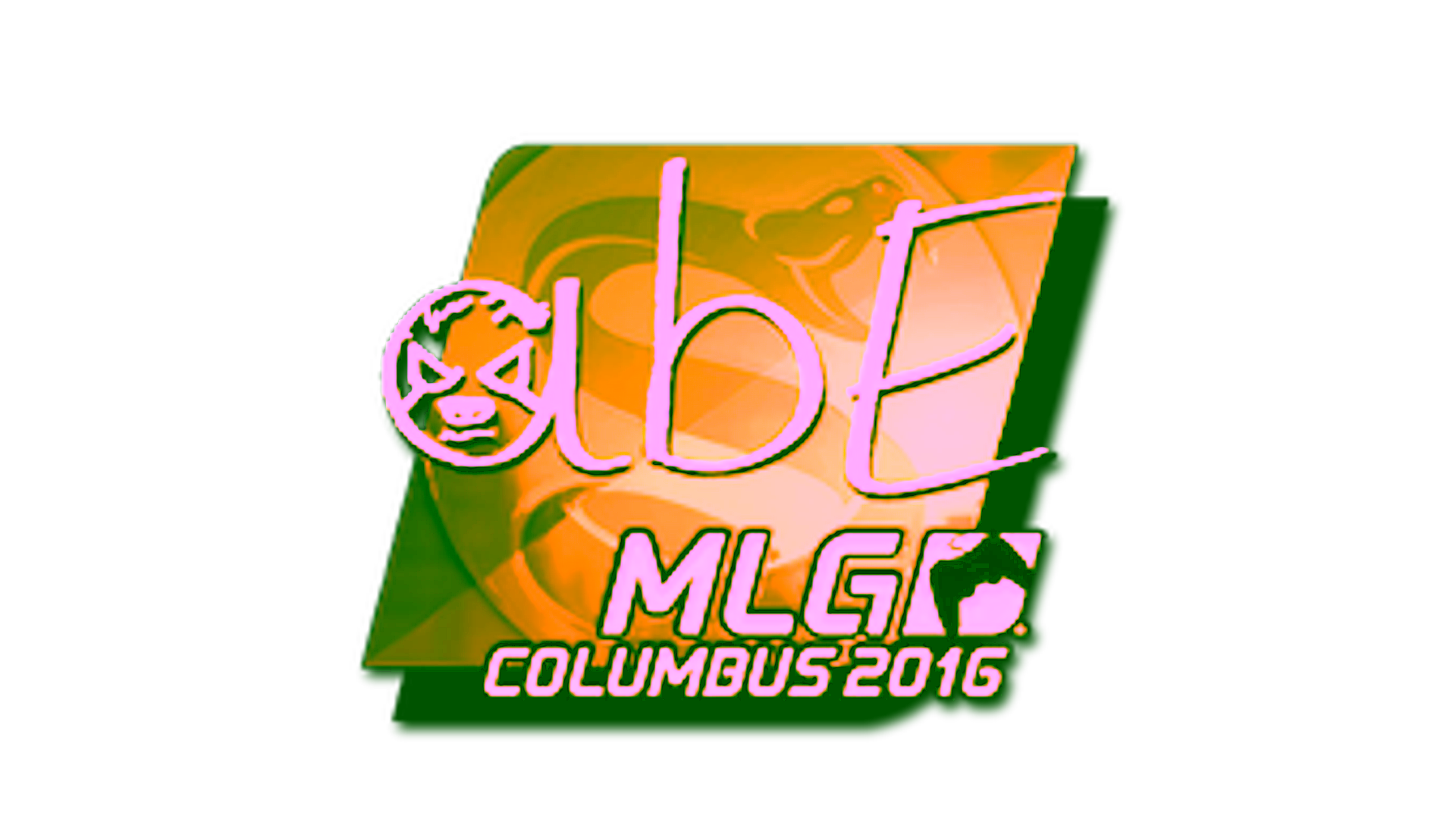Visar för Sticker | abE (Gold) | MLG Columbus 2016