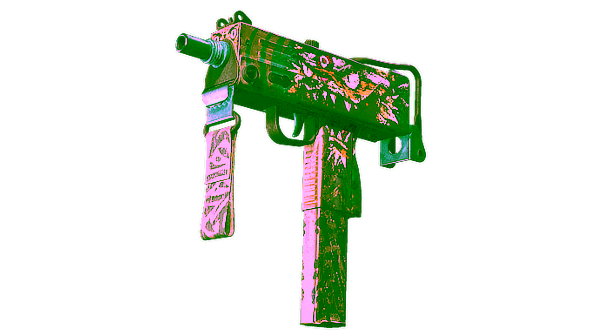 Rodyti MAC-10 | Cat Fight (Battle-Scarred)