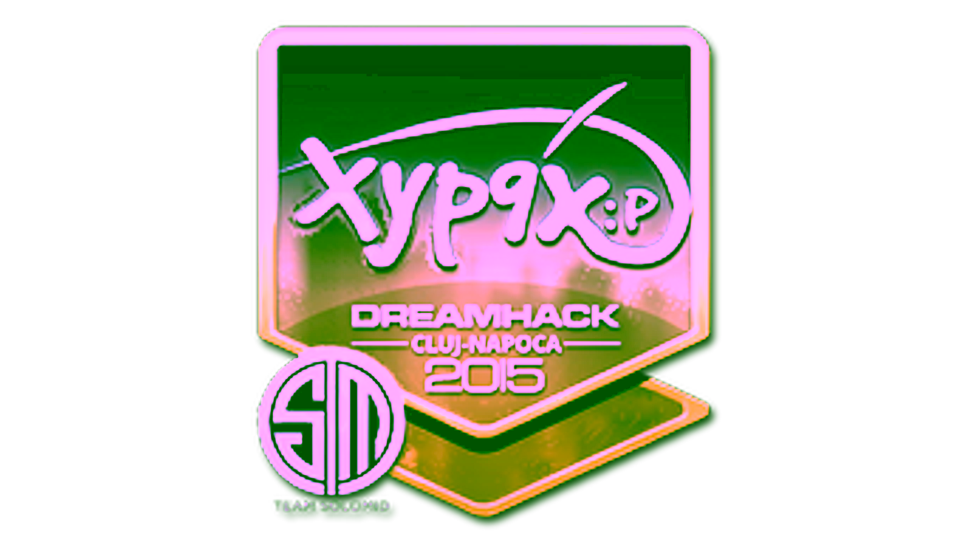 Display for Sticker | Xyp9x (Foil) | Cluj-Napoca 2015