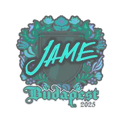 Sticker Jame Budapest 2025