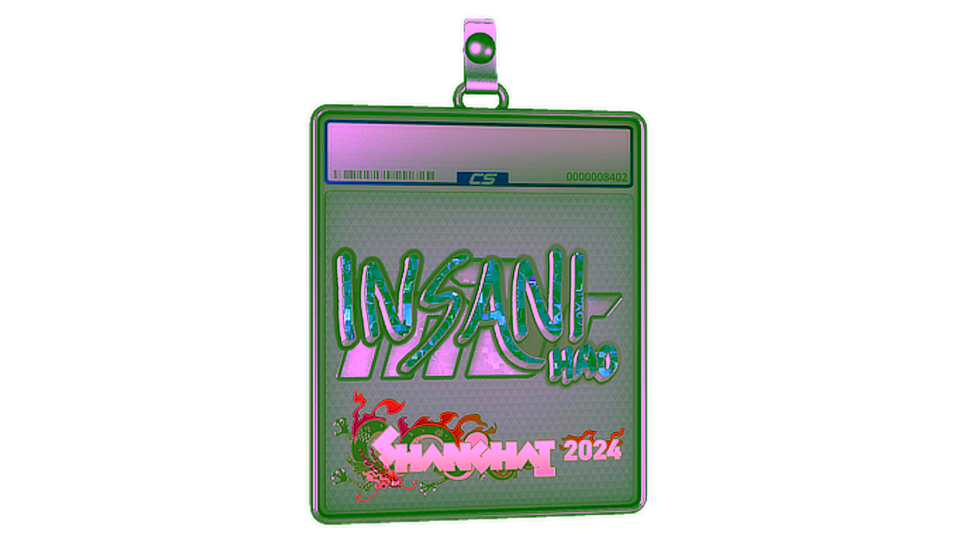 Display for Sticker Slab | insani (Glitter) | Shanghai 2024