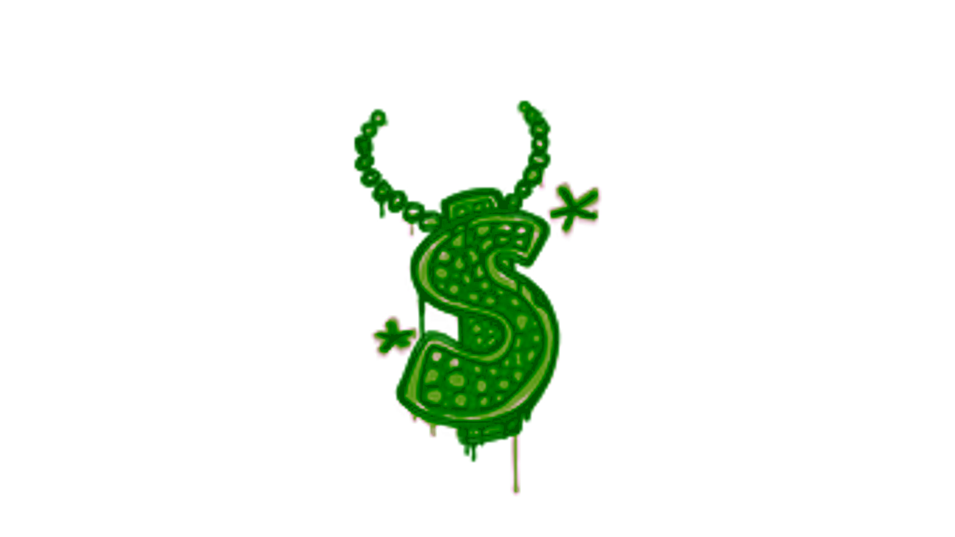 Display for Sealed Graffiti | Bling (Battle Green)