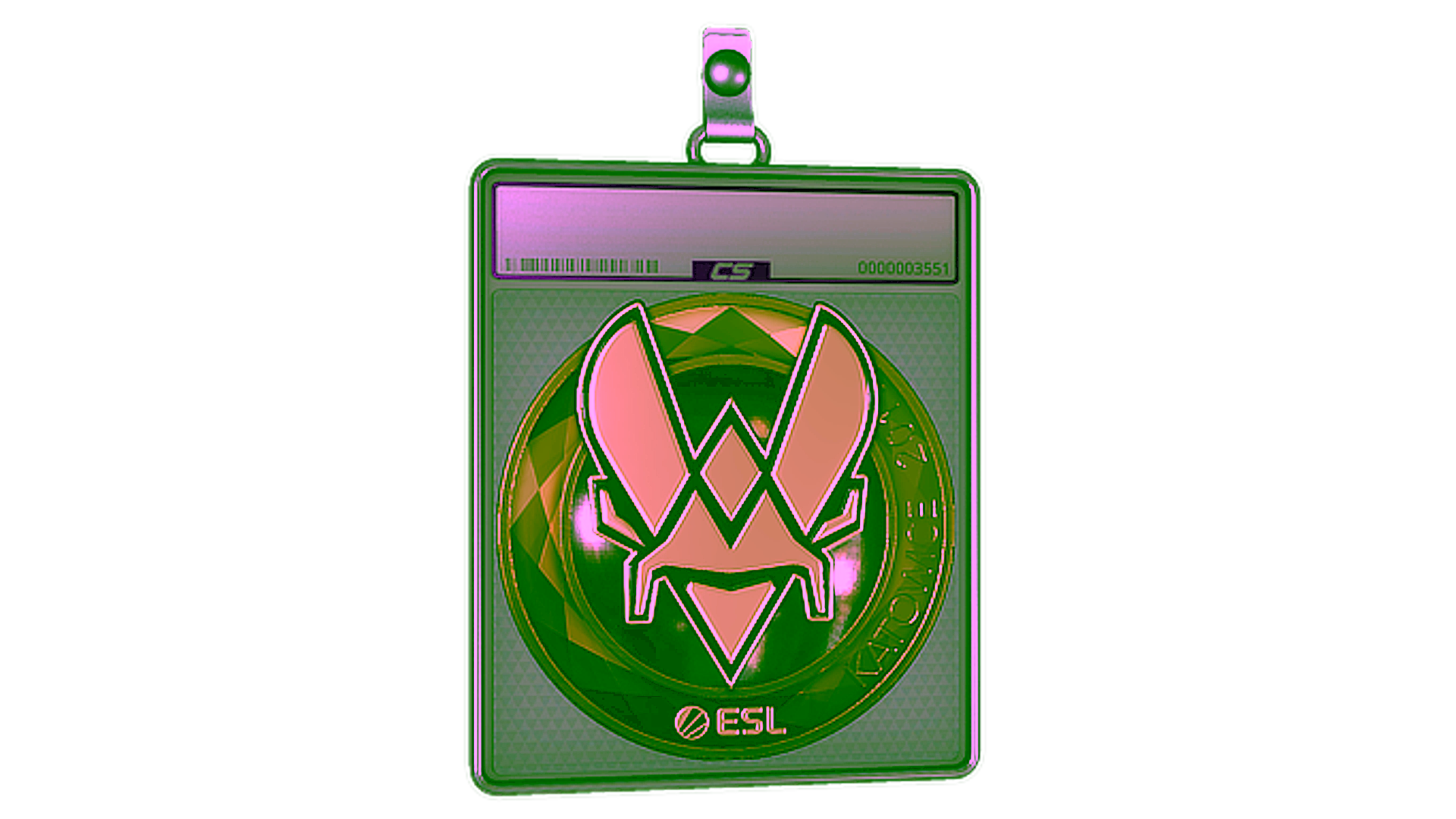 Affichage pour Sticker Slab | Vitality (Gold) | Katowice 2019