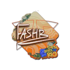 Sticker FASHR Rio 2022
