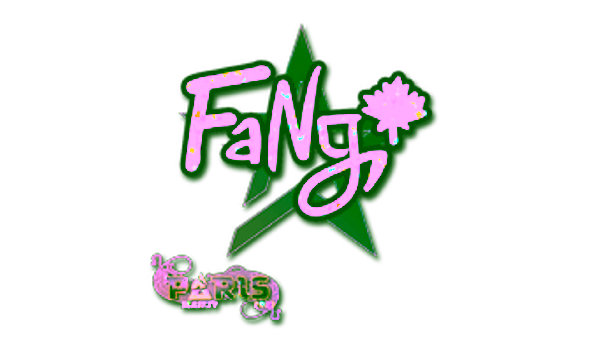 Display for Sticker | FaNg (Glitter) | Paris 2023