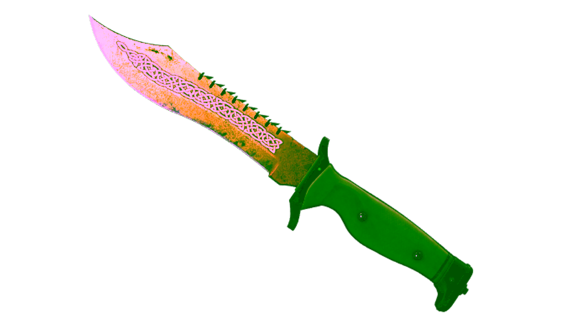 Affichage pour ★ StatTrak™ Bowie Knife | Lore (Battle-Scarred)