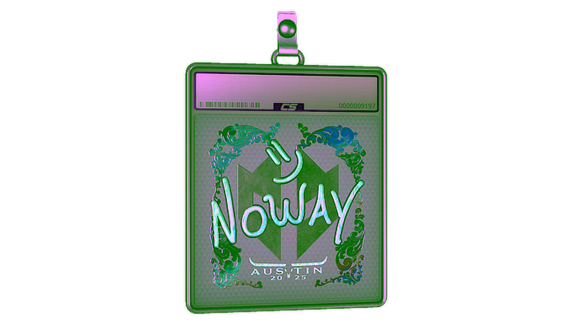 Дисплей для Sticker Slab | noway (Holo) | Austin 2025