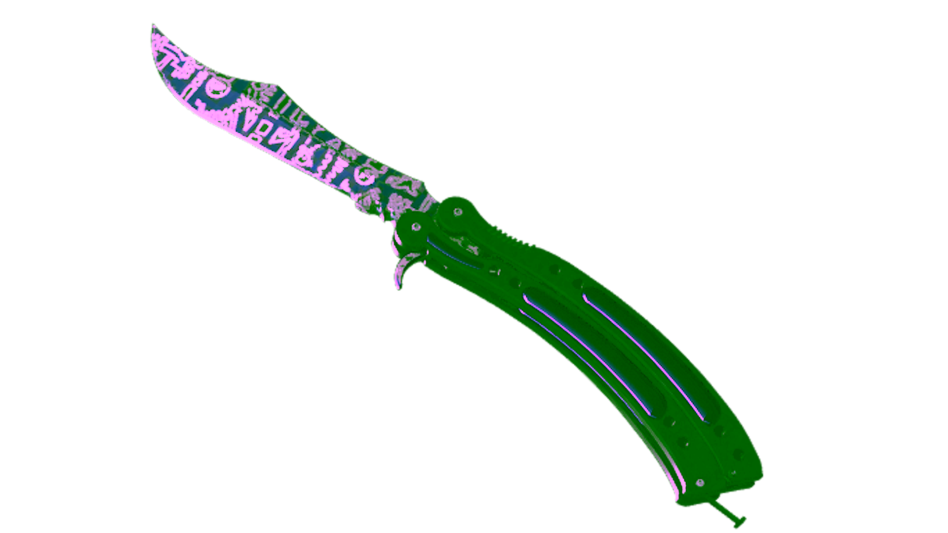 Display for ★ StatTrak™ Butterfly Knife | Freehand (Minimal Wear)