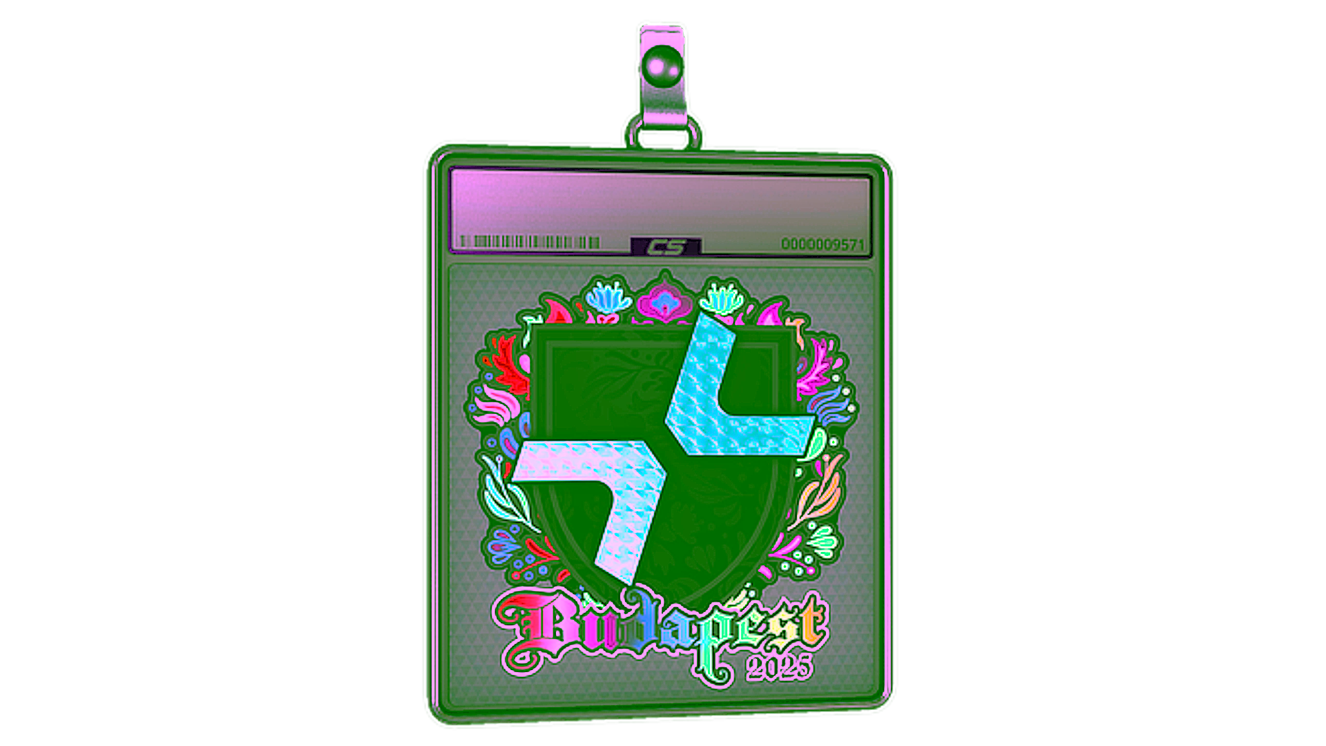 Display for Sticker Slab | PARIVISION (Holo) | Budapest 2025