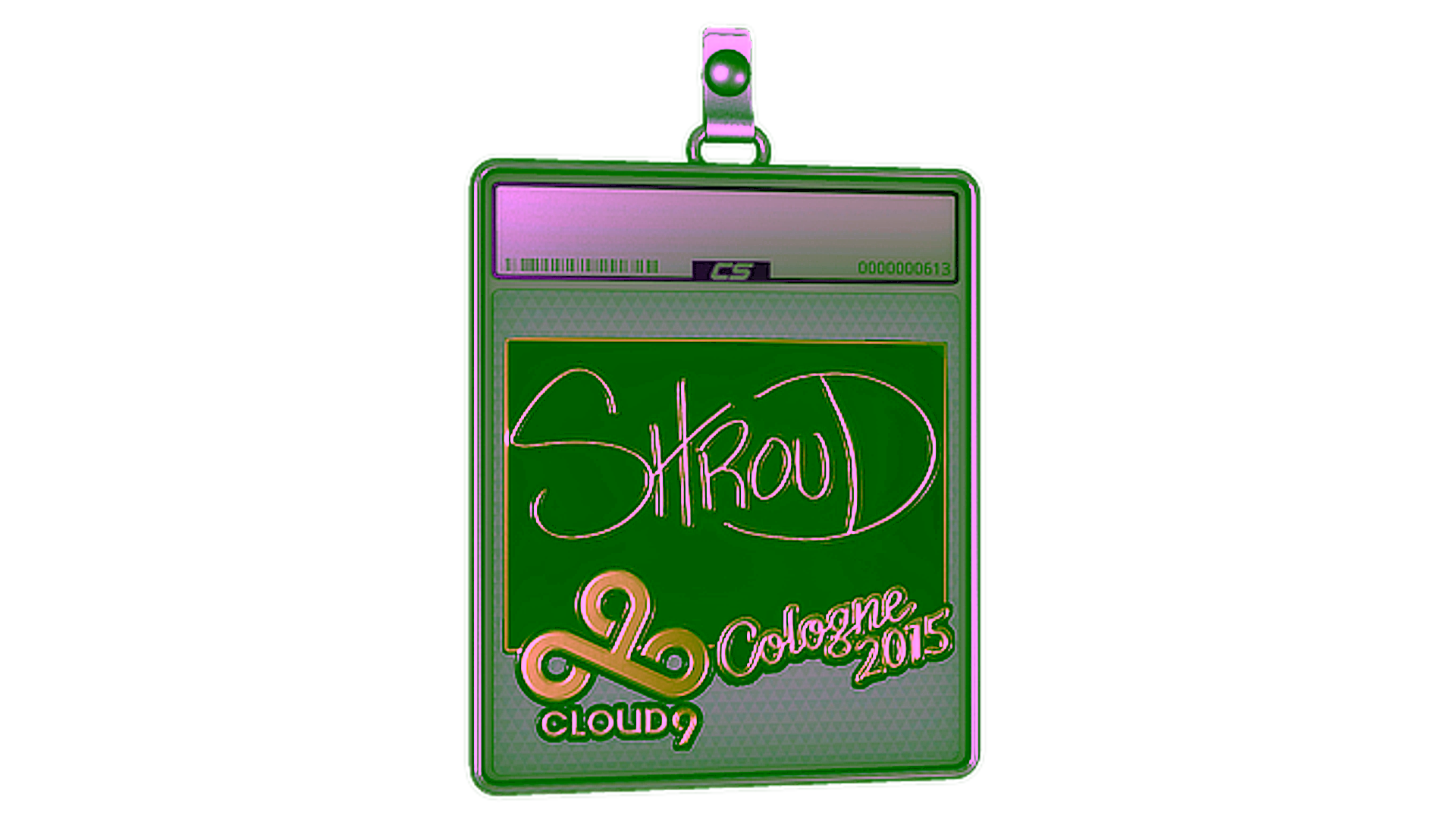 Rodyti Sticker Slab | shroud (Gold) | Cologne 2015