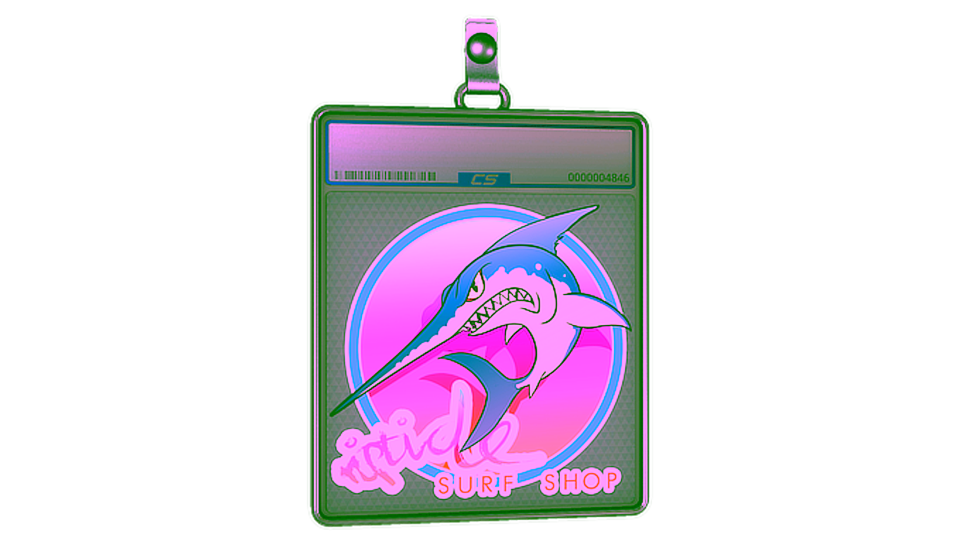 Display for Sticker Slab | Miami Stabbyfish