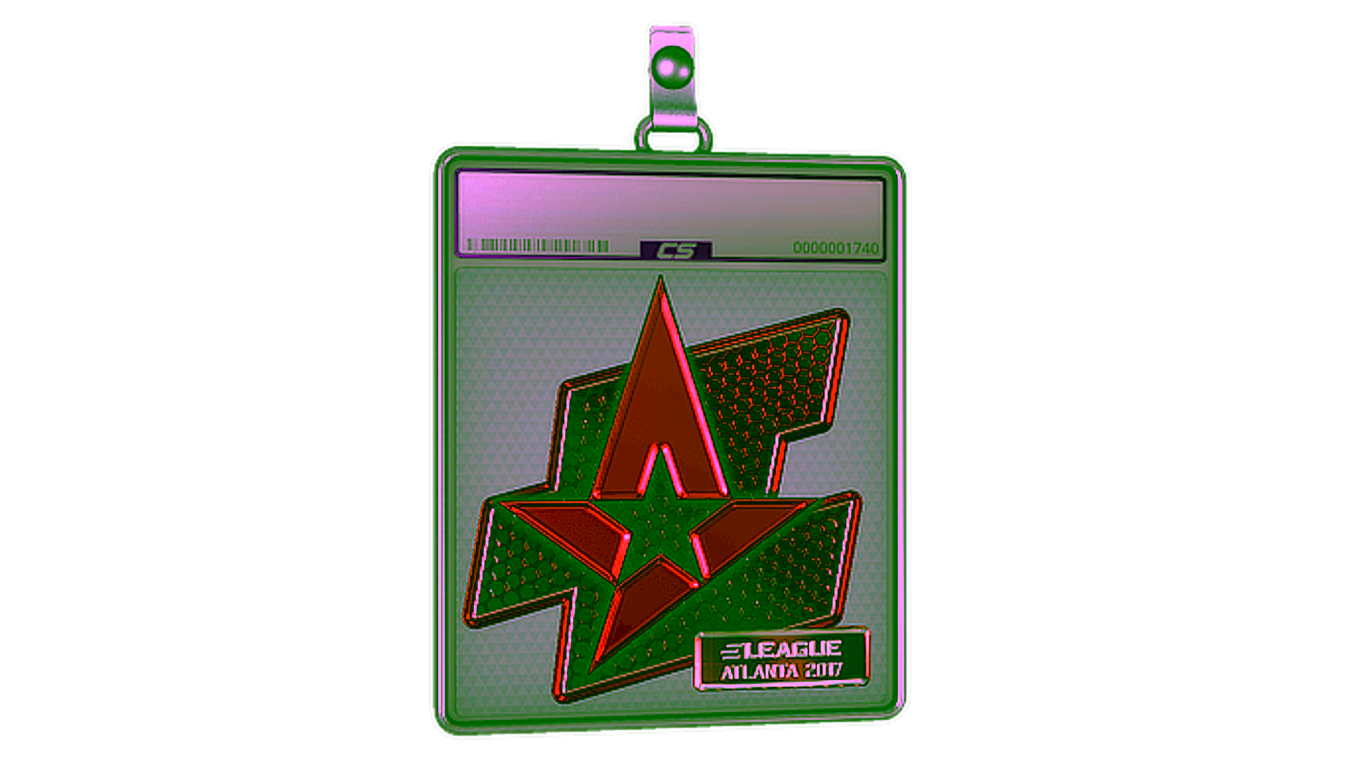 Visar för Sticker Slab | Astralis (Foil) | Atlanta 2017