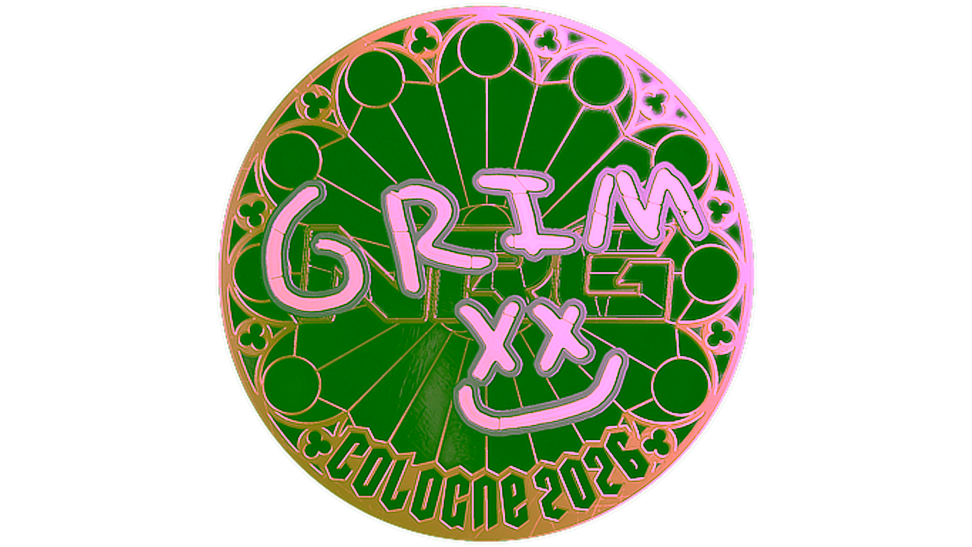 Display for Sticker | Grim (Gold) | Cologne 2026