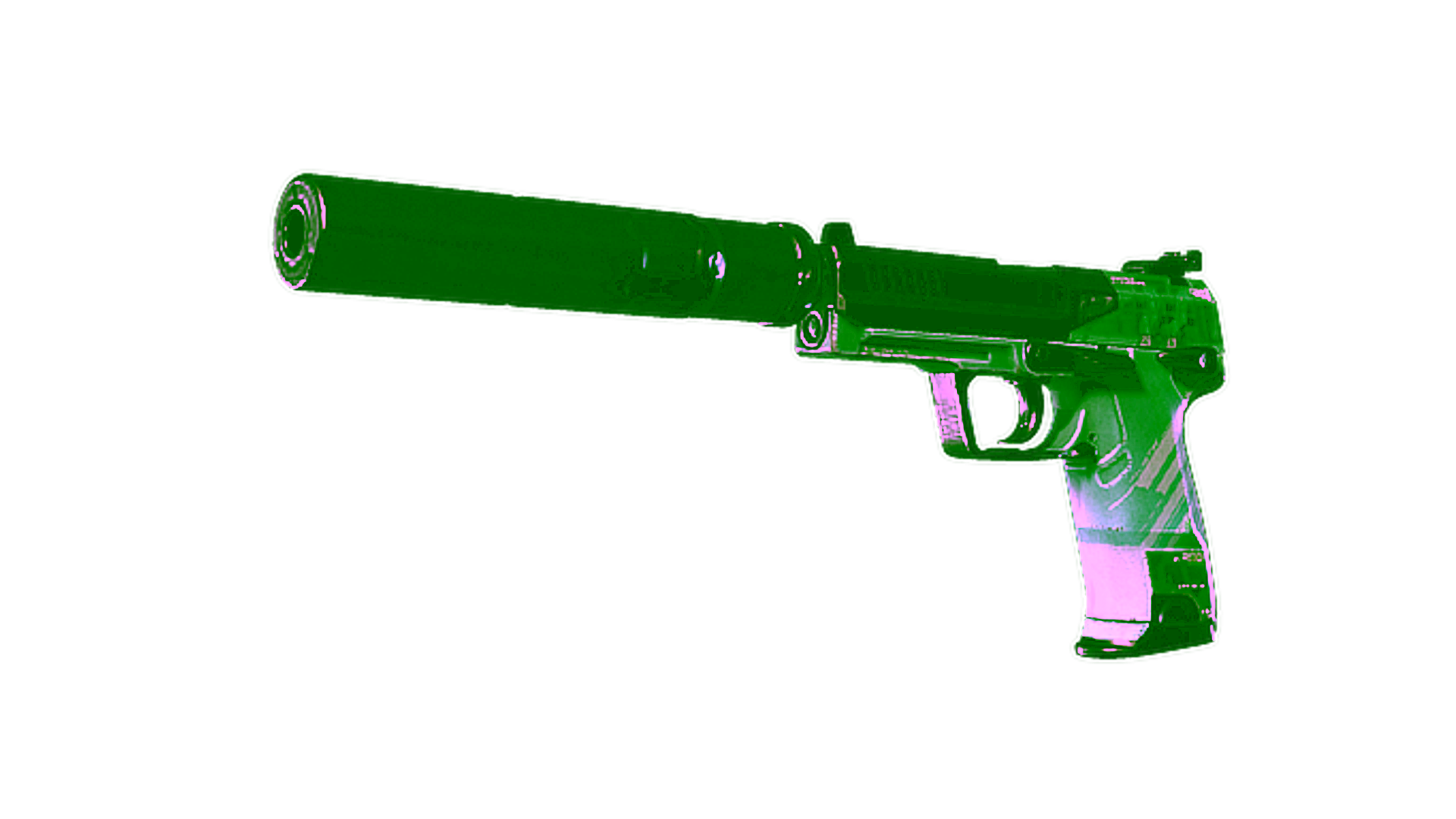 Display for StatTrak™ USP-S | PC-GRN (Field-Tested)