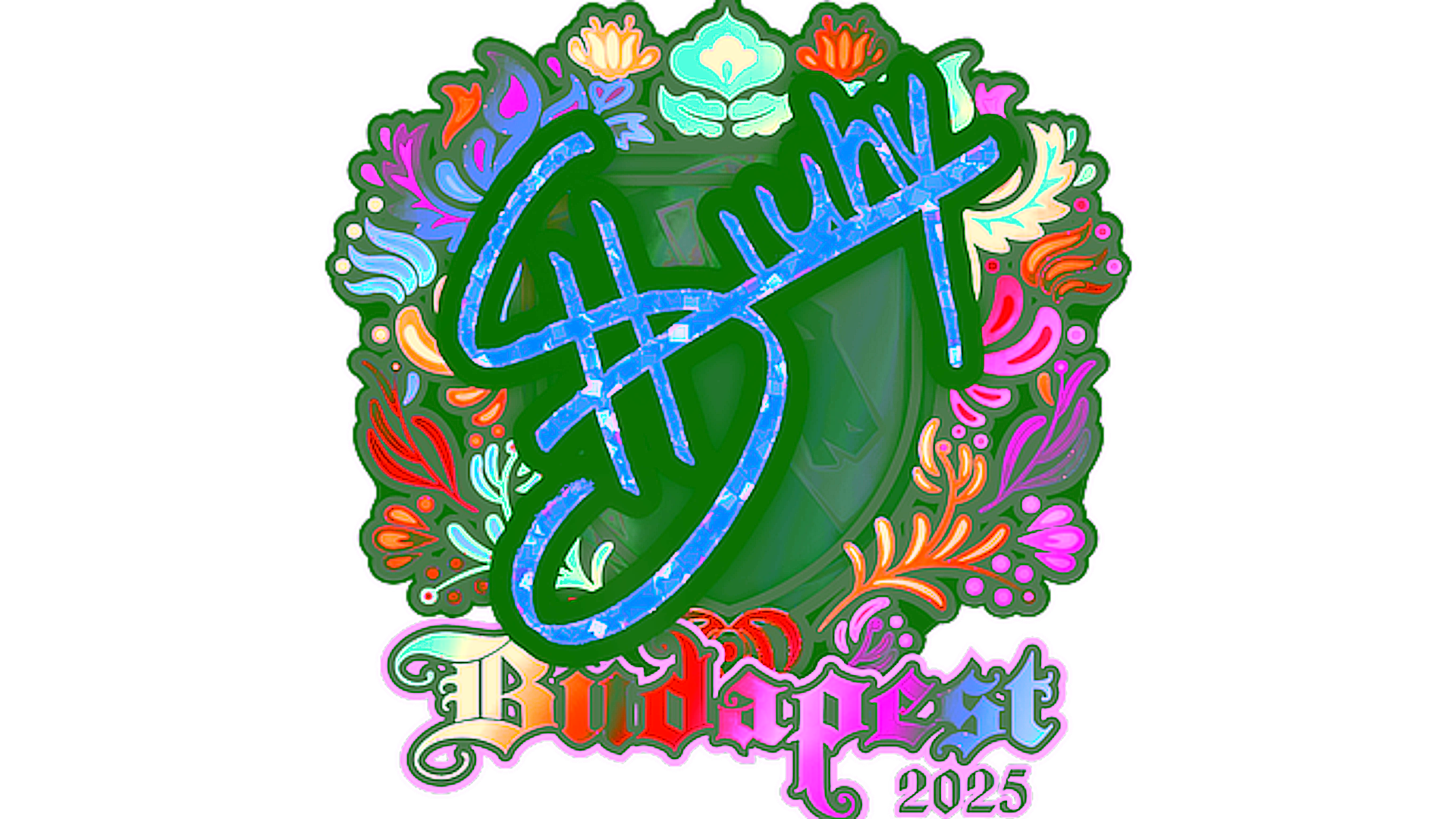 Display for Sticker | siuhy (Holo) | Budapest 2025