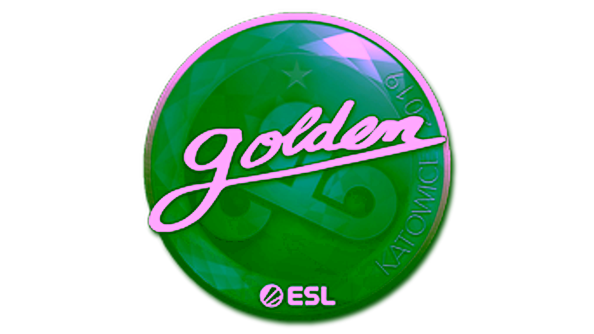 Sticker | Golden | Katowice 2019 için görüntü