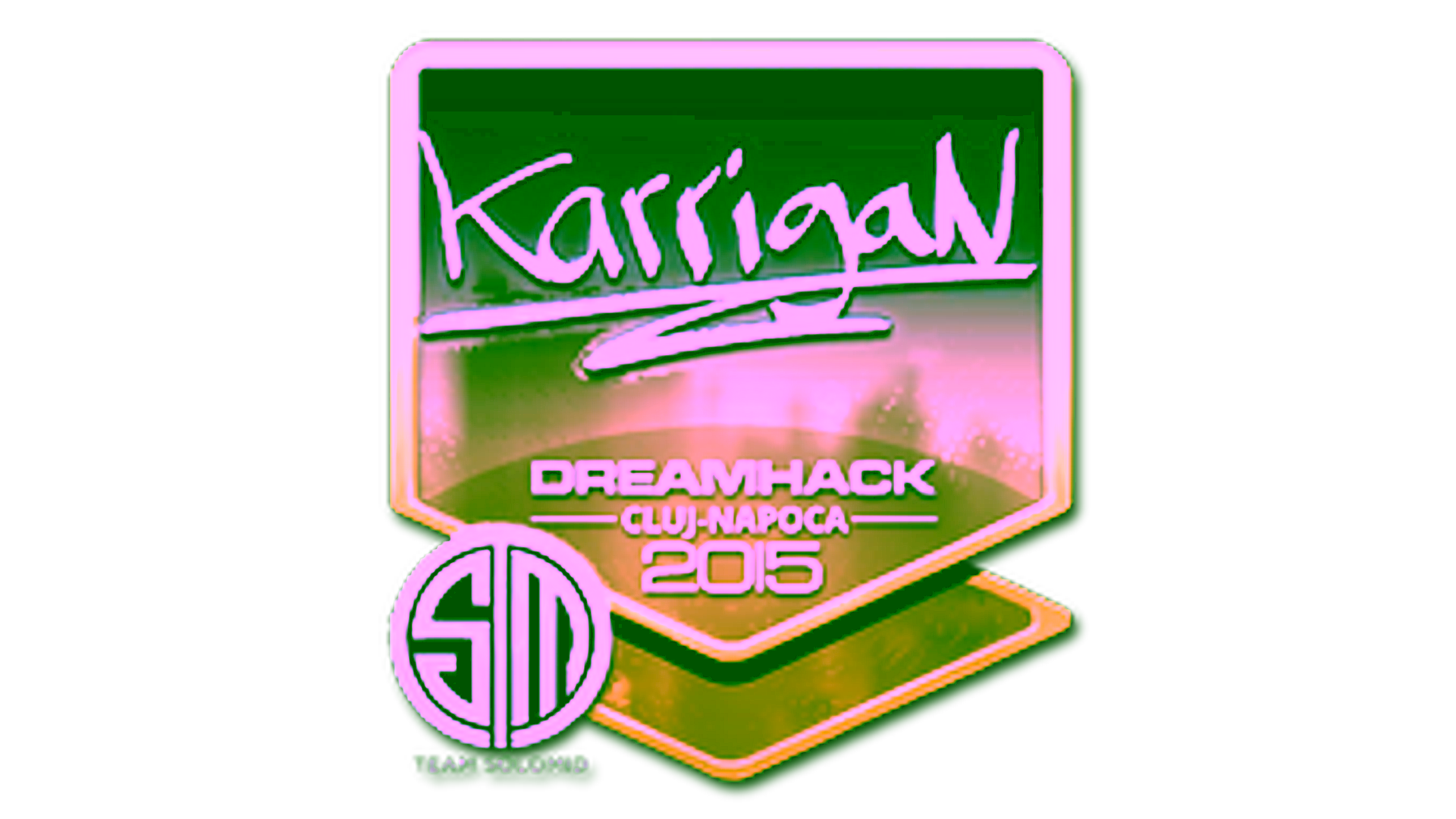 Rodyti Sticker | karrigan (Foil) | Cluj-Napoca 2015