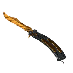 ★ Butterfly Knife | Tiger Tooth (Factory New)