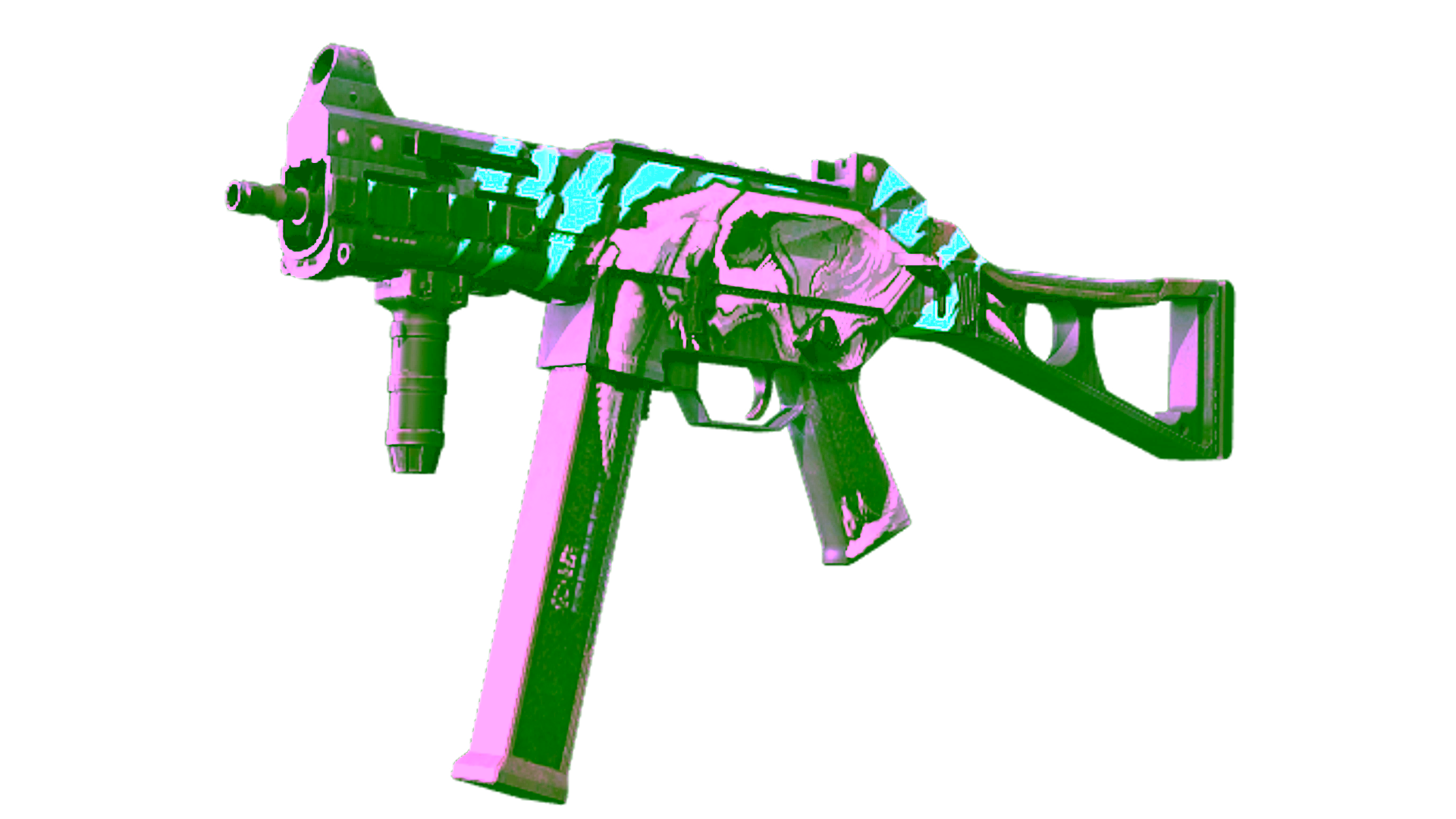 Display for UMP-45 | Primal Saber (Field-Tested)