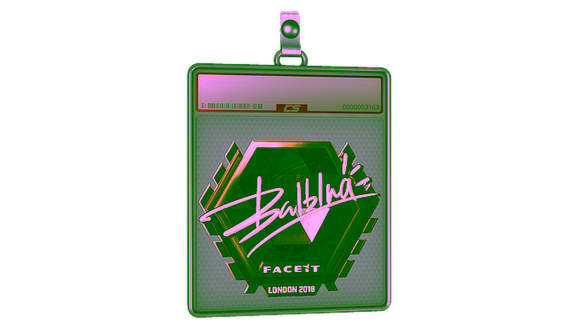 Display for Sticker Slab | balblna (Gold) | London 2018