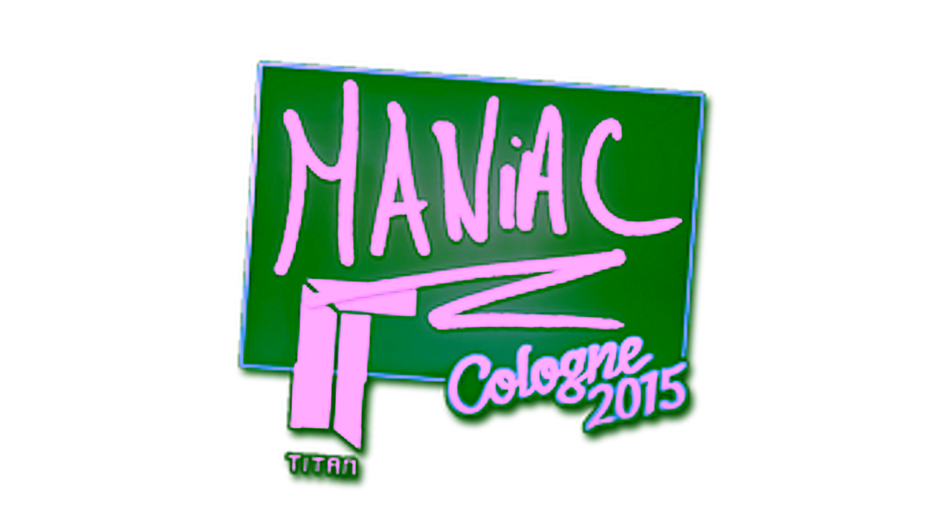 Display for Sticker | Maniac | Cologne 2015
