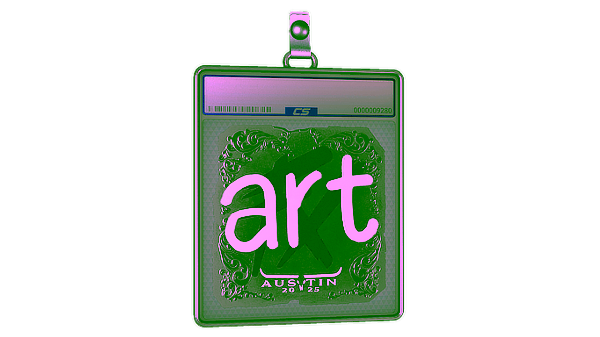 Sticker Slab | arT (Foil) | Austin 2025 için görüntü