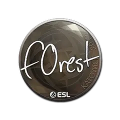 Sticker f0rest Katowice 2019