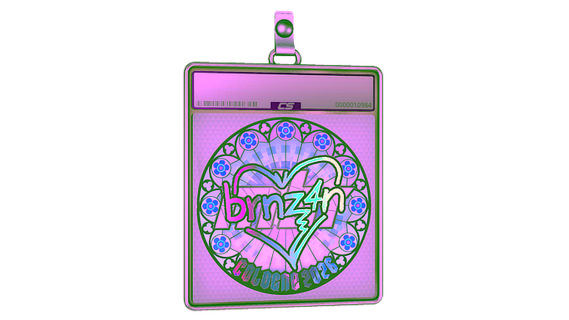 Display for Sticker Slab | brnz4n (Holo) | Cologne 2026