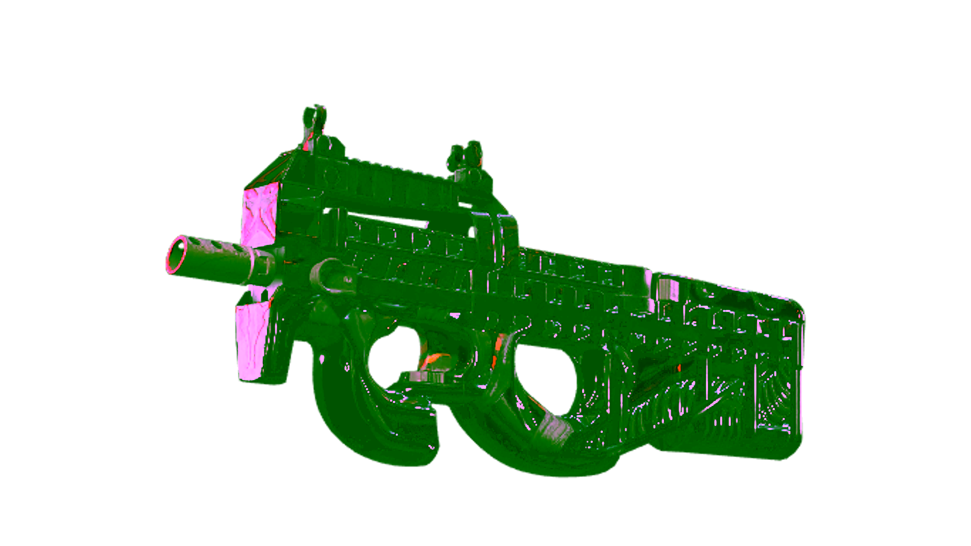 Display for StatTrak™ P90 | Vent Rush (Field-Tested)