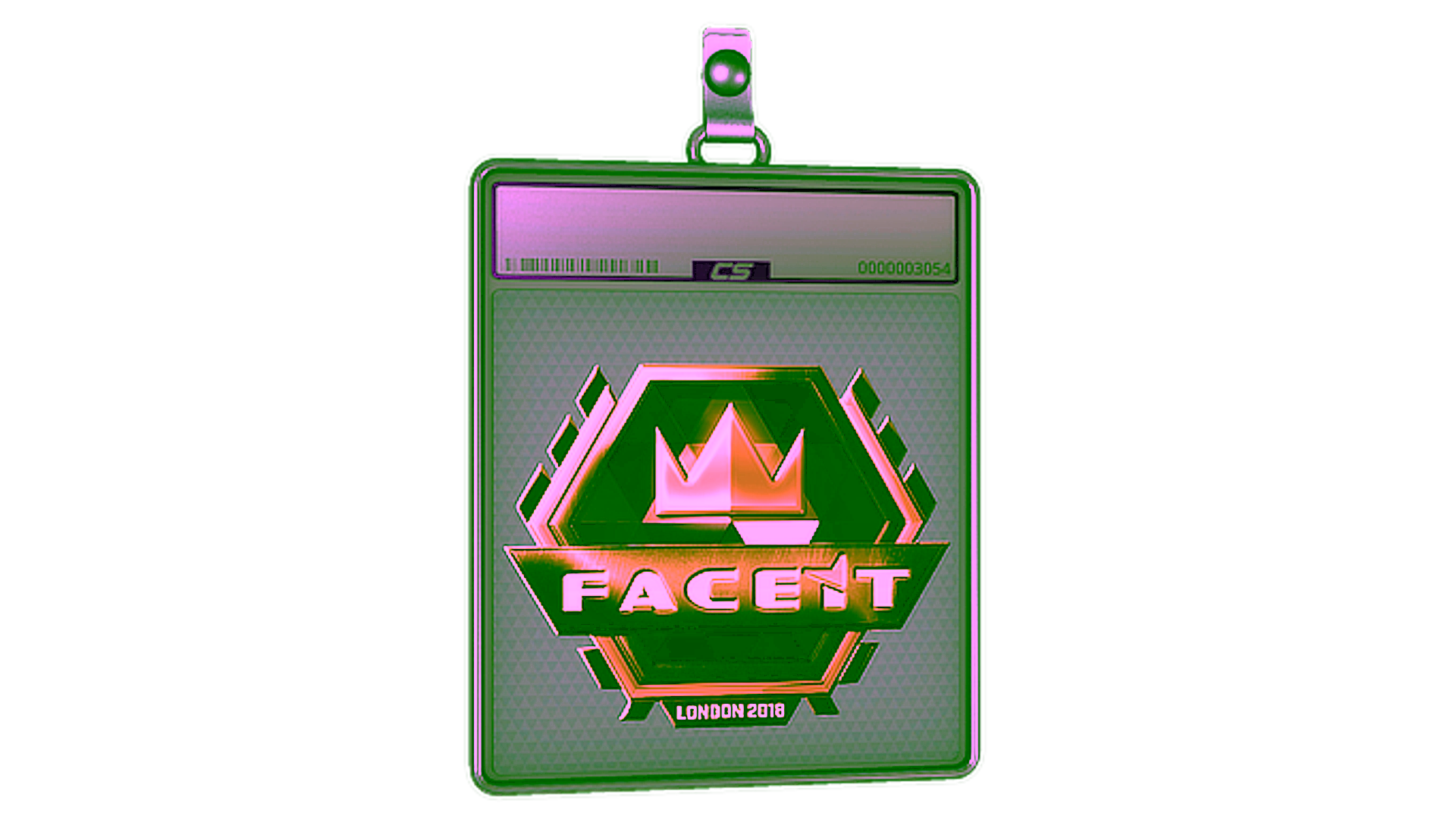 Exibição para Sticker Slab | FACEIT (Gold) | London 2018