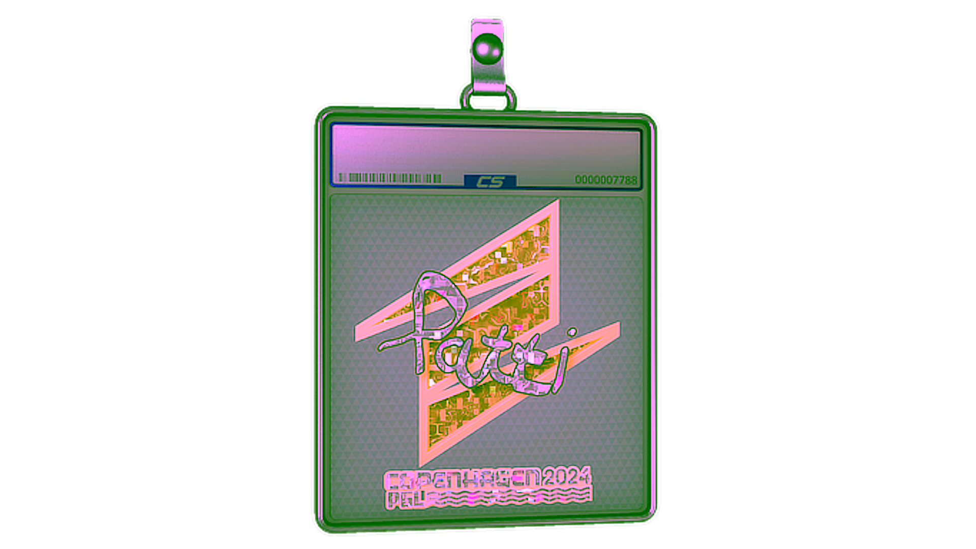 Display for Sticker Slab | Patti (Glitter) | Copenhagen 2024