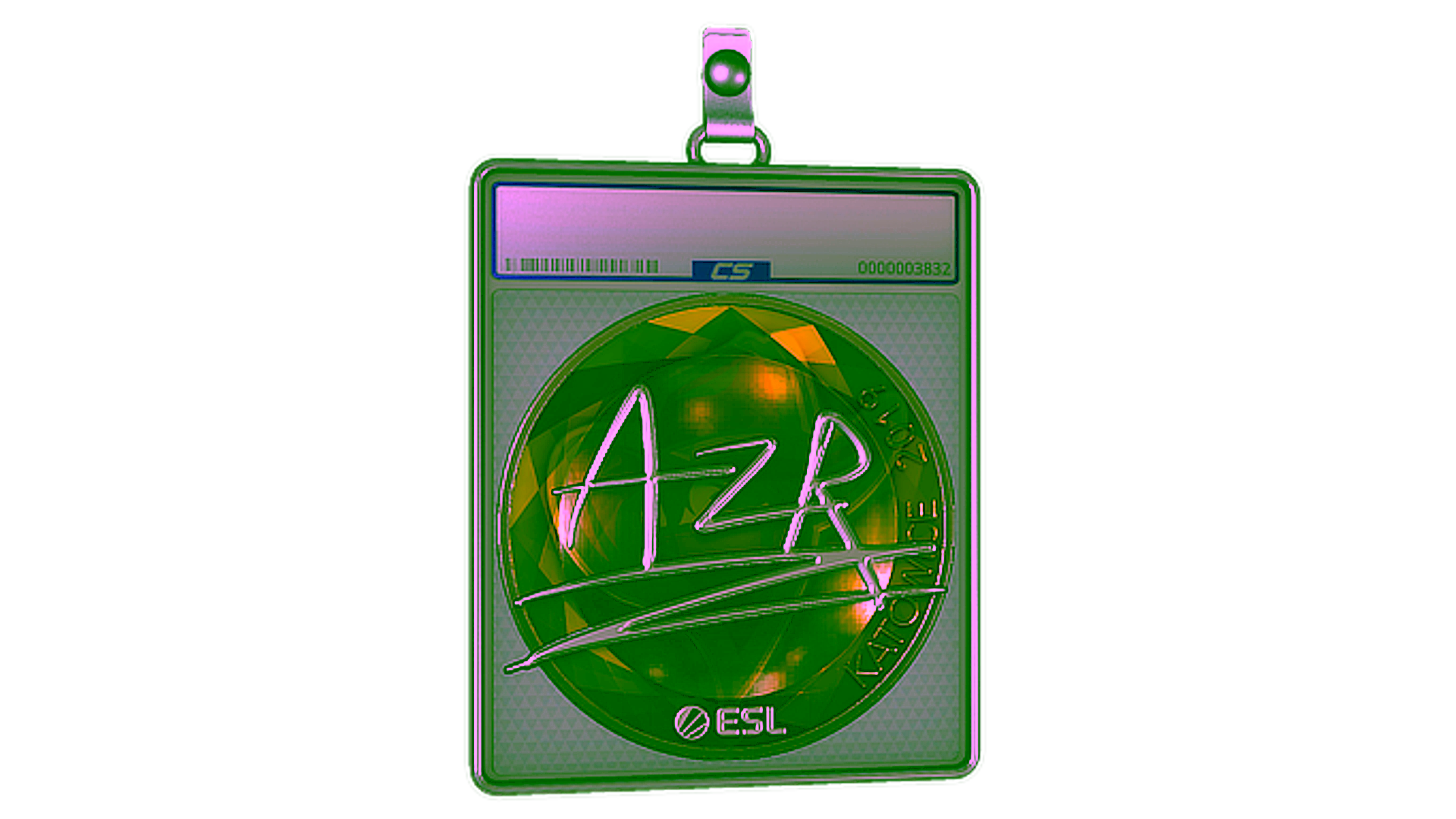 Display for Sticker Slab | AZR (Foil) | Katowice 2019