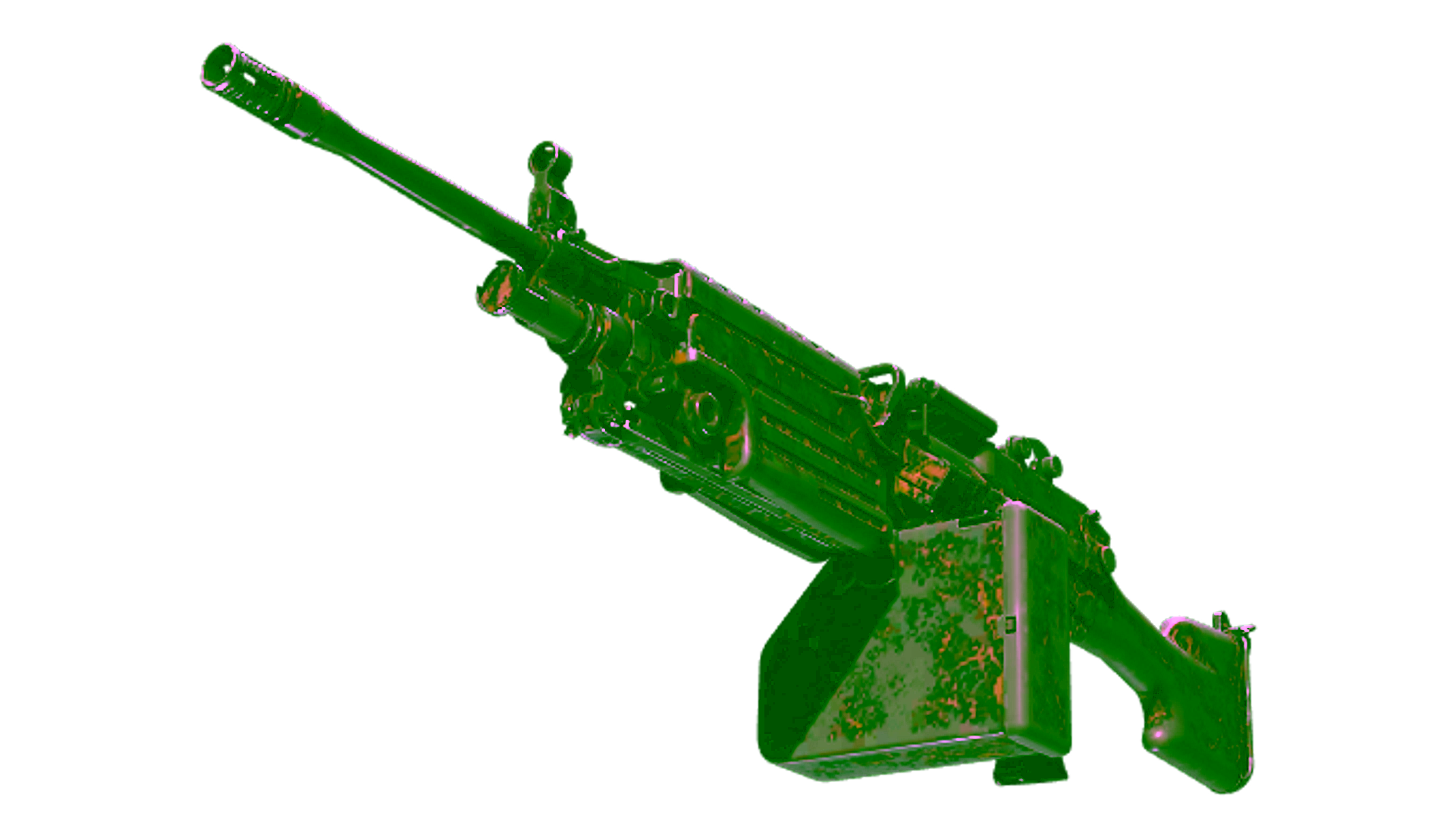 Display for Souvenir M249 | Humidor (Battle-Scarred)