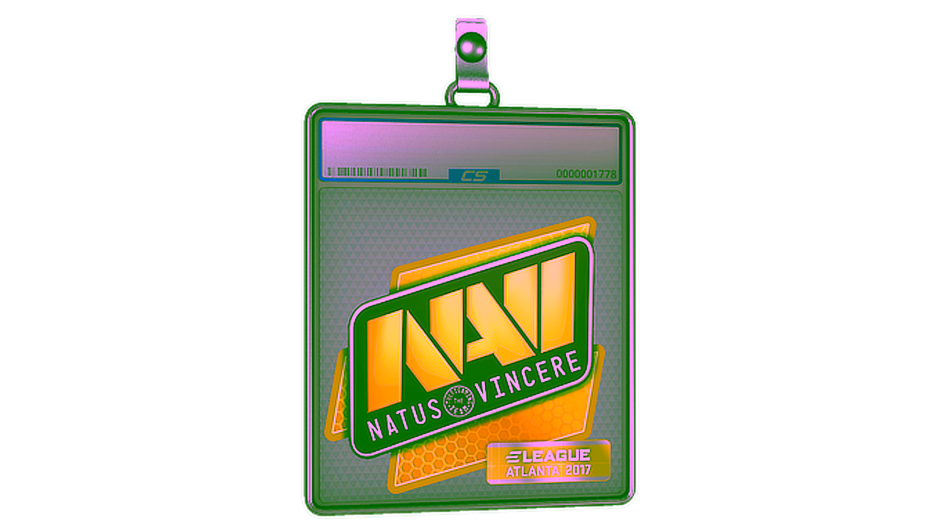 Display for Sticker Slab | Natus Vincere | Atlanta 2017