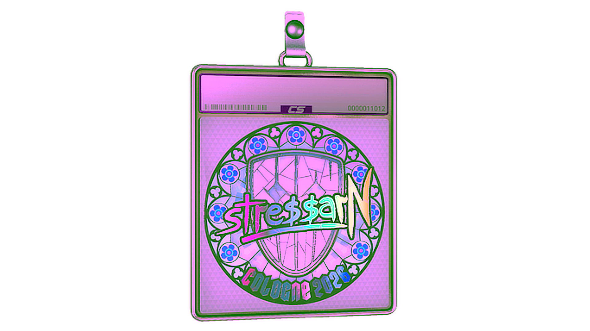 Display for Sticker Slab | stressarN (Holo) | Cologne 2026