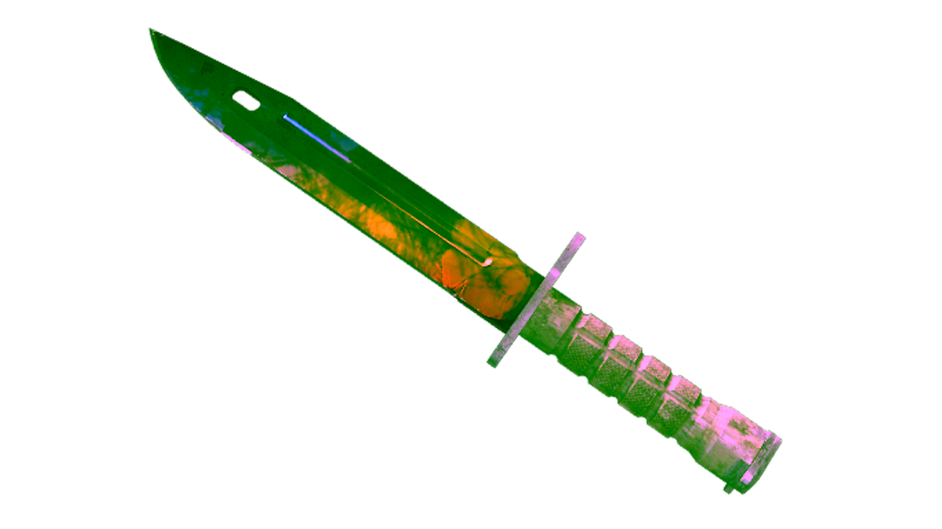 Affichage pour ★ StatTrak™ Bayonet | Marble Fade (Minimal Wear)