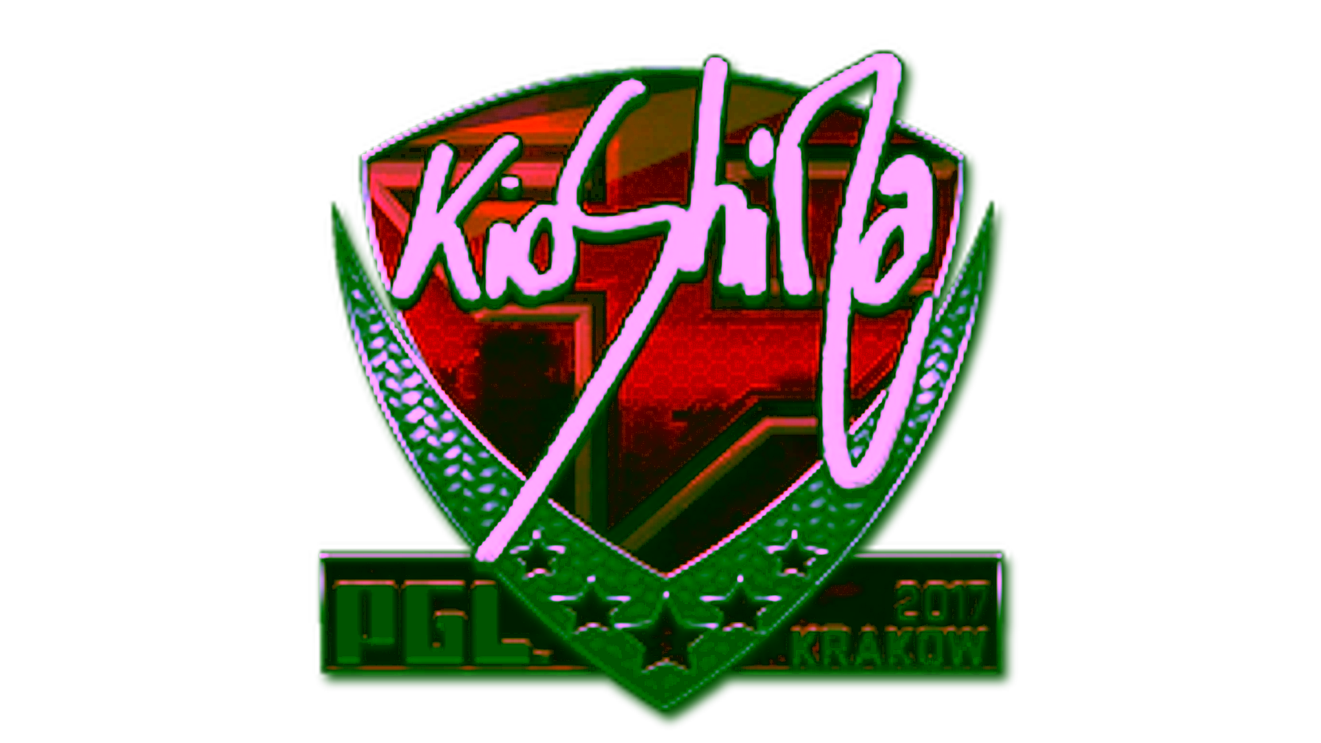 Display for Sticker | kioShiMa (Foil) | Krakow 2017