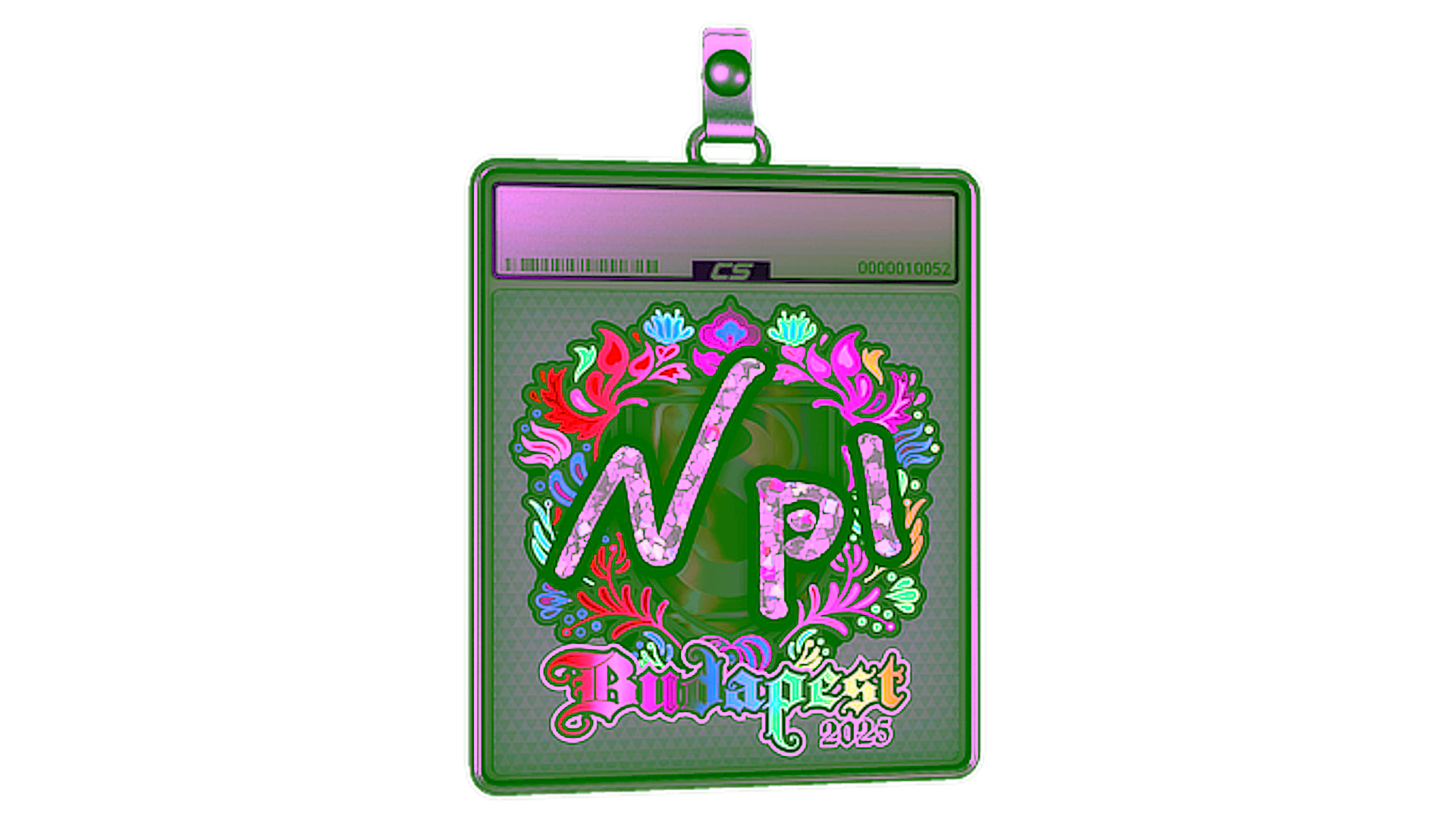 Display for Sticker Slab | npl (Holo) | Budapest 2025