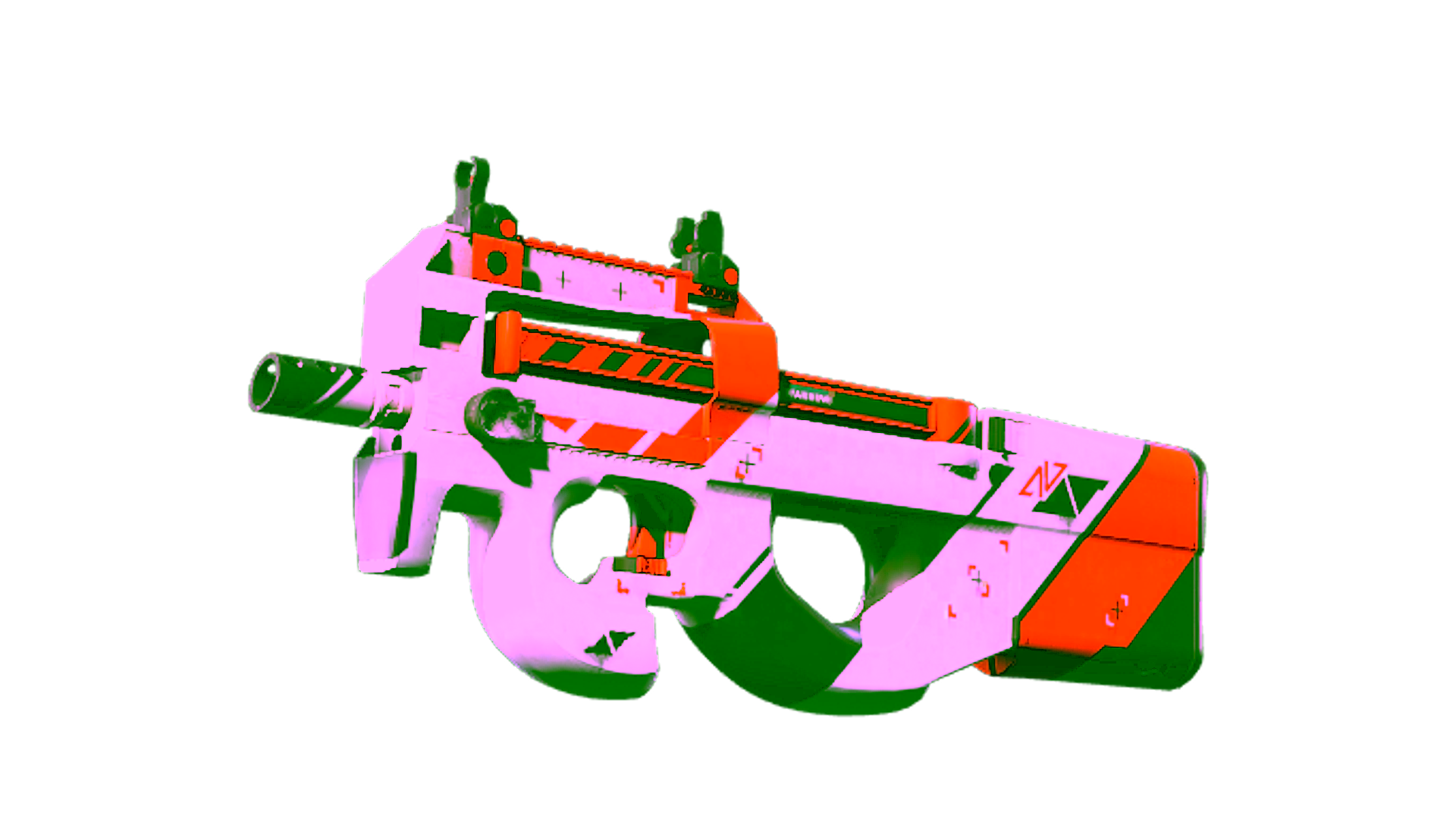 Exibição para StatTrak™ P90 | Asiimov (Minimal Wear)