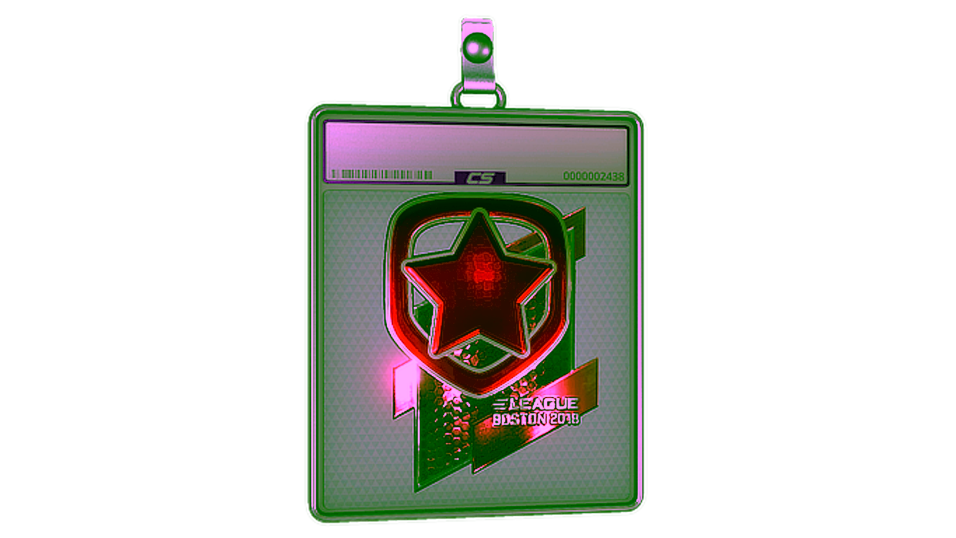 Display for Sticker Slab | Gambit Esports (Foil) | Boston 2018