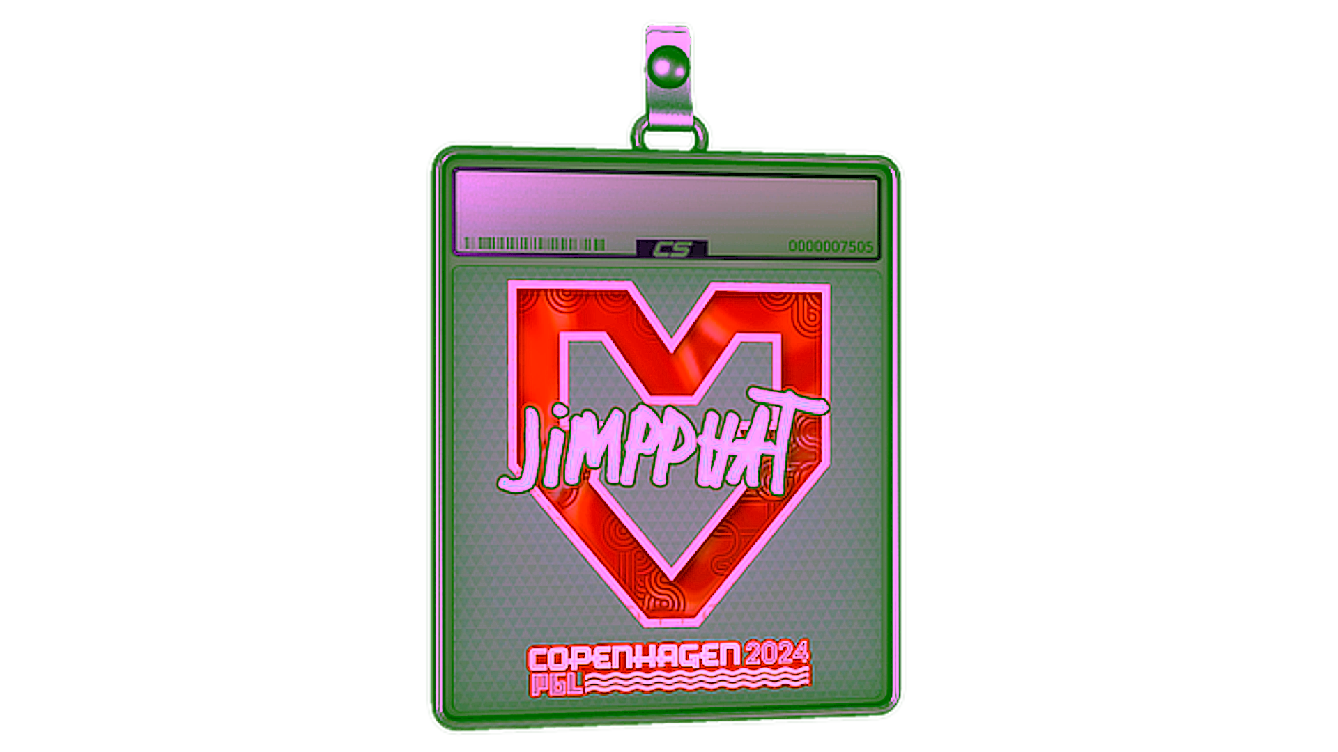 Display for Sticker Slab | Jimpphat (Holo) | Copenhagen 2024