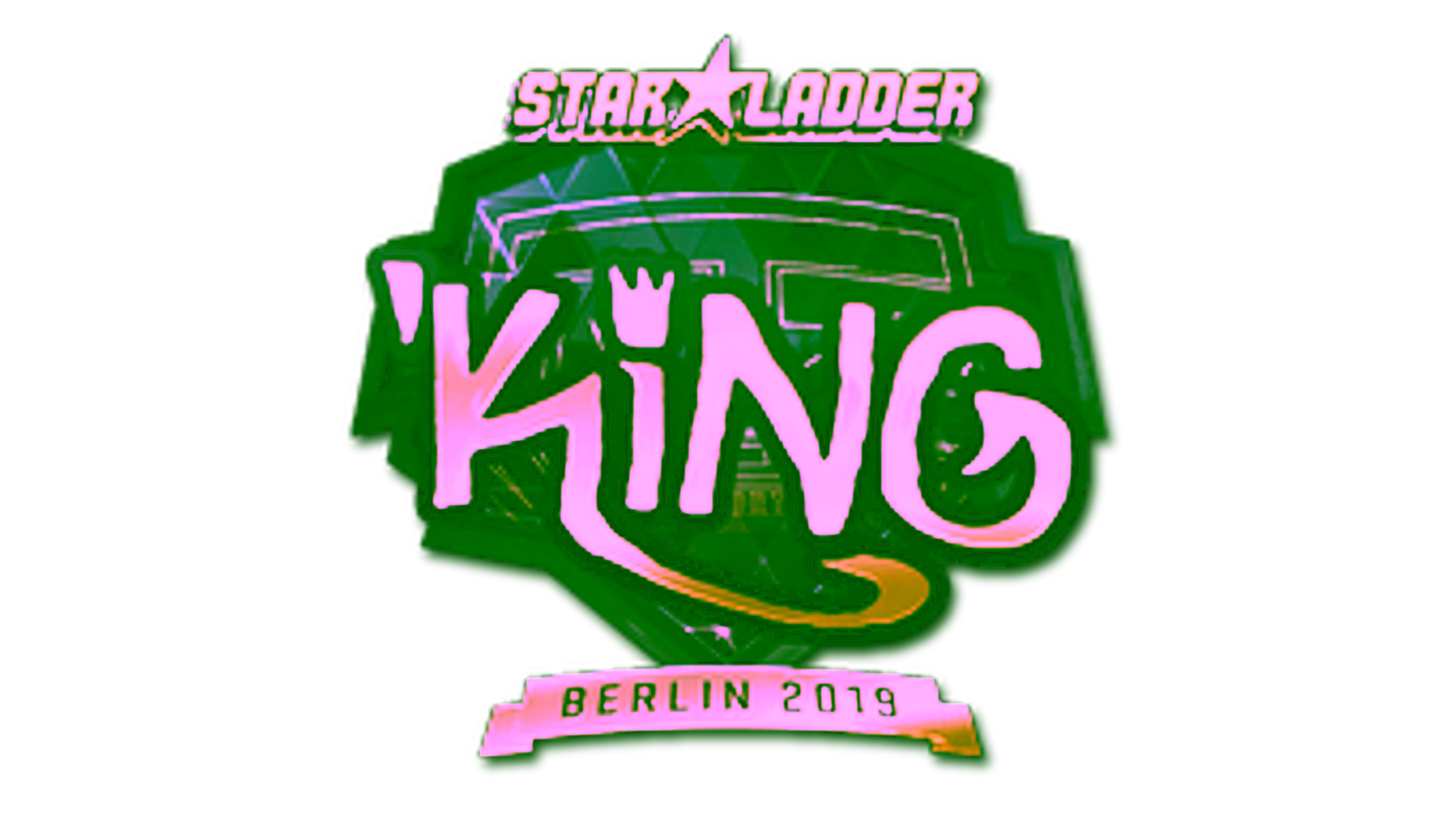 Display for Sticker | kNgV- (Gold) | Berlin 2019