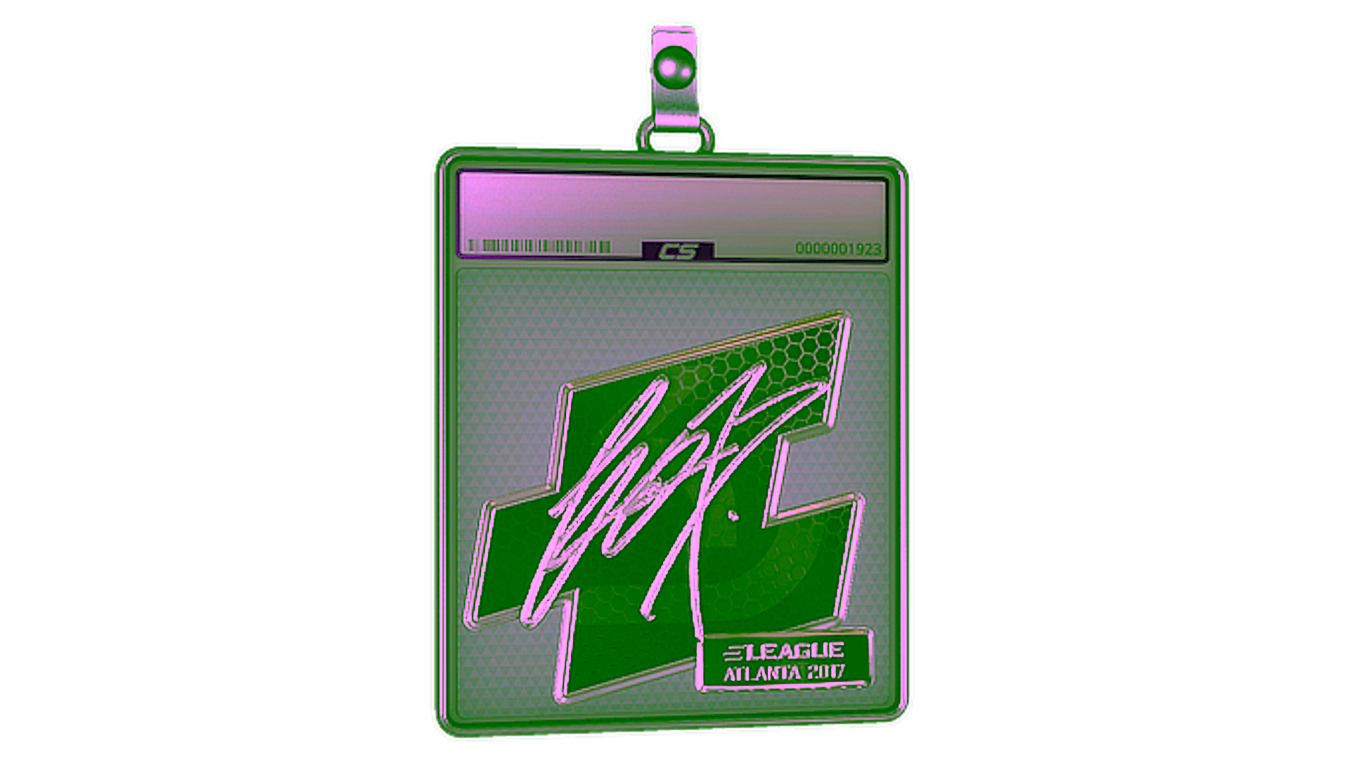 Display for Sticker Slab | fox (Foil) | Atlanta 2017