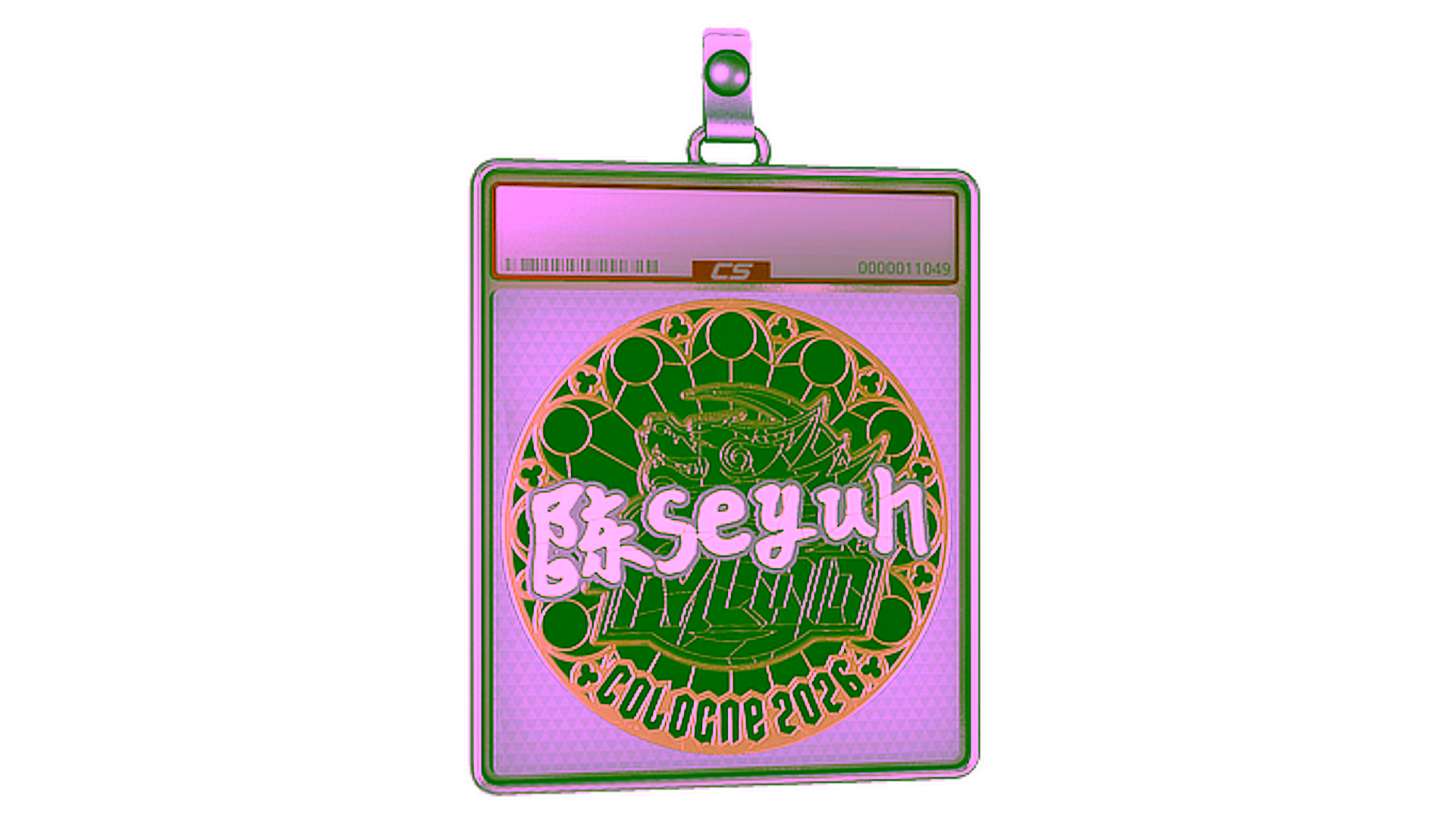 Display for Sticker Slab | Moseyuh (Gold) | Cologne 2026
