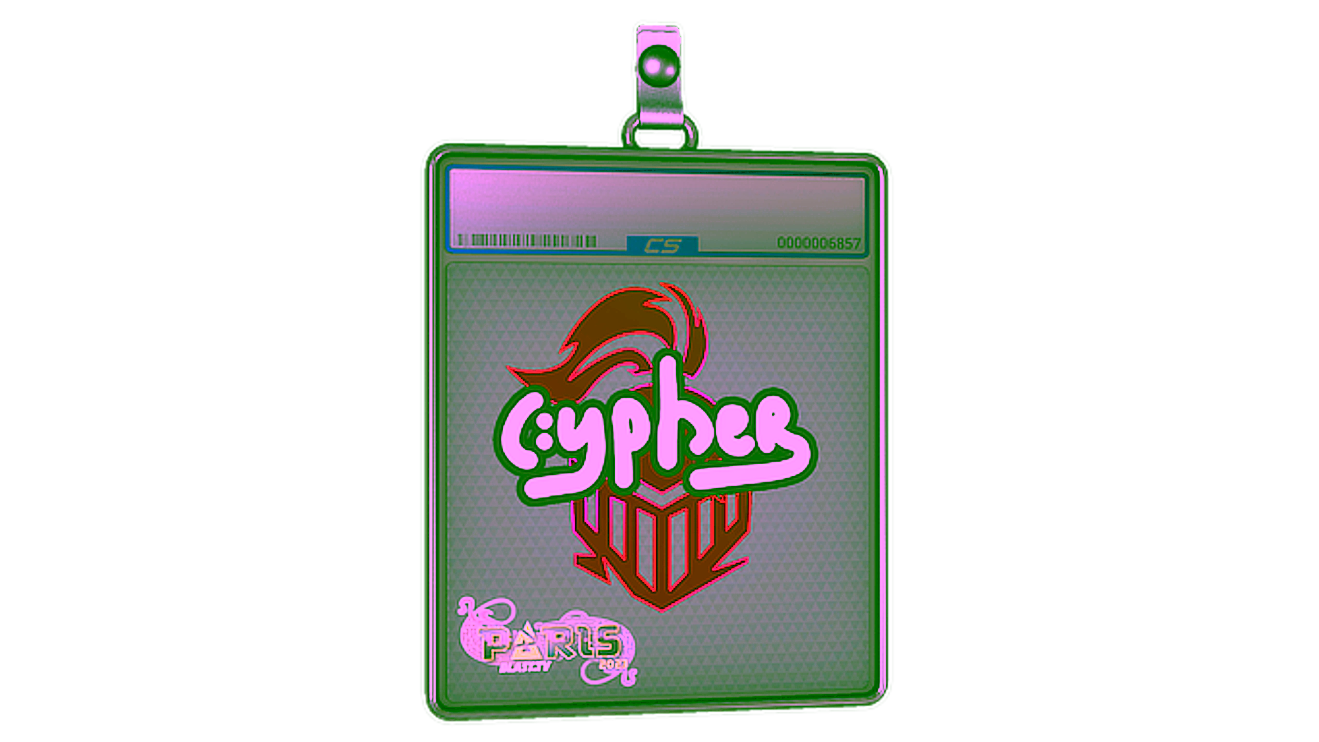 Display for Sticker Slab | Cypher | Paris 2023