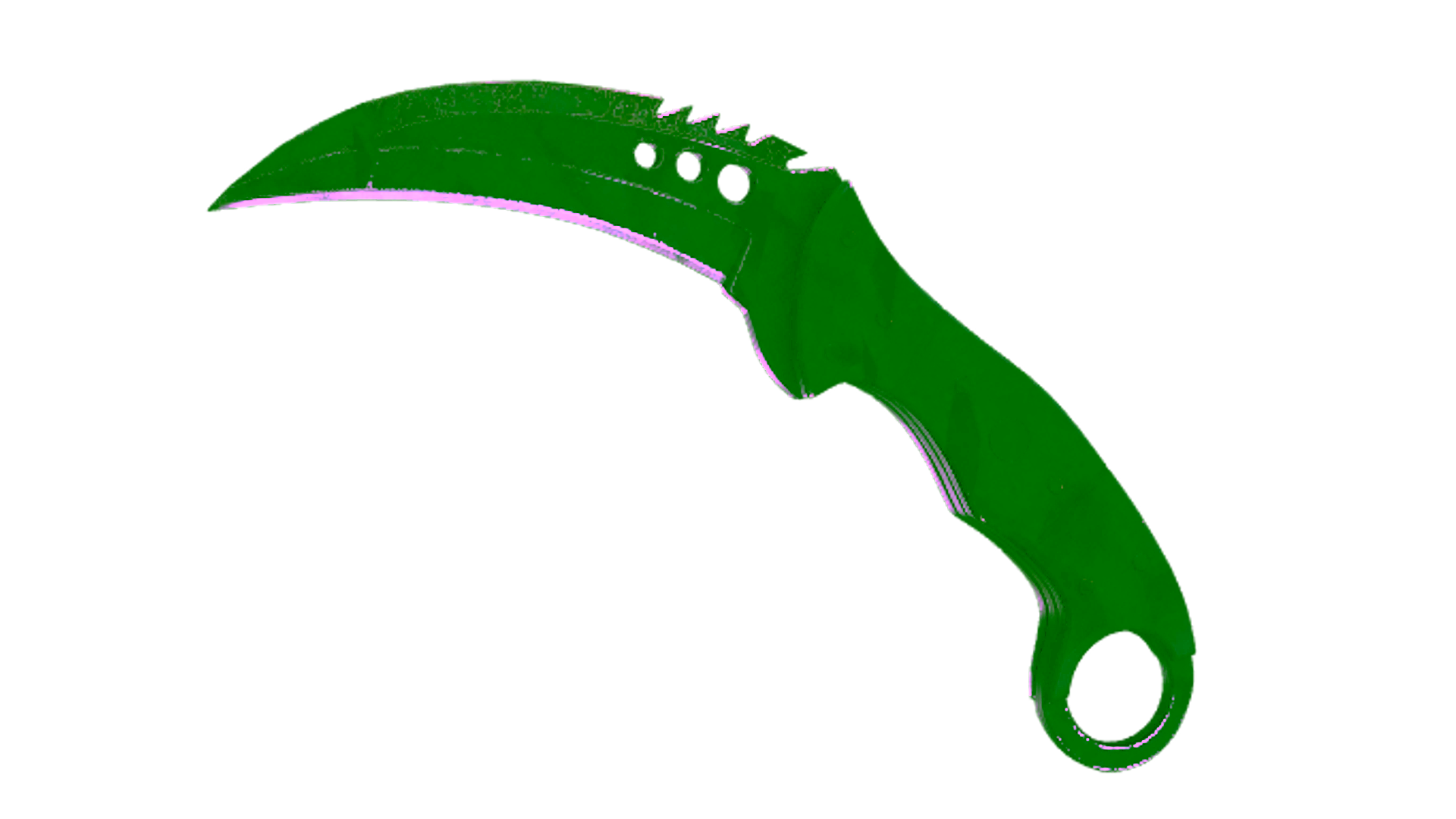 Display for ★ StatTrak™ Talon Knife | Night Stripe (Well-Worn)